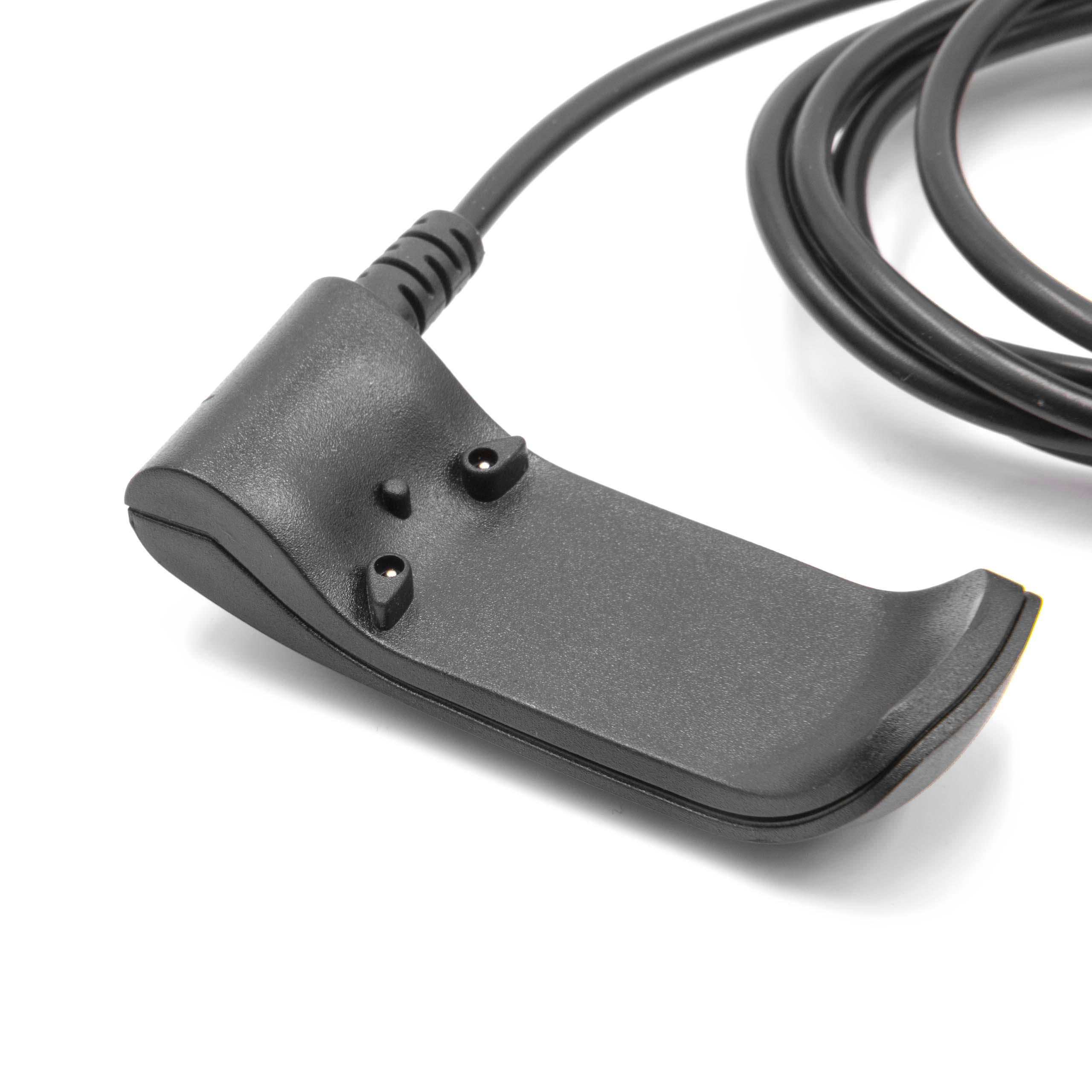 Cavo di ricarica USB per smartwatch Garmin Forerunner 610 - nero 100 cm