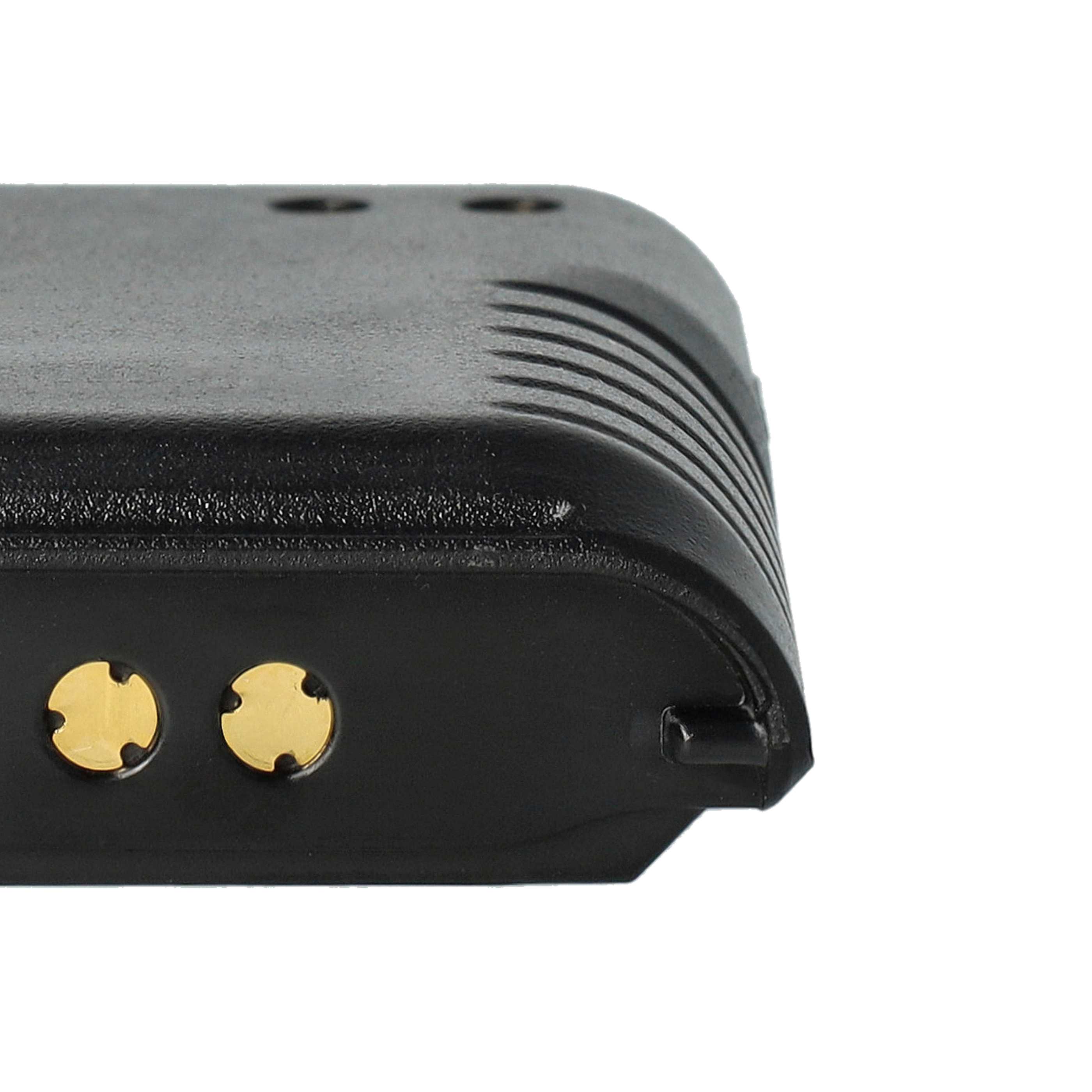 Radio 5x Battery replaces Yaesu Vertex FNB-V103, FNB-V104, FNB-V103LI, FNB-V104LI - 2600 mAh 7.4 V Li-Ion
