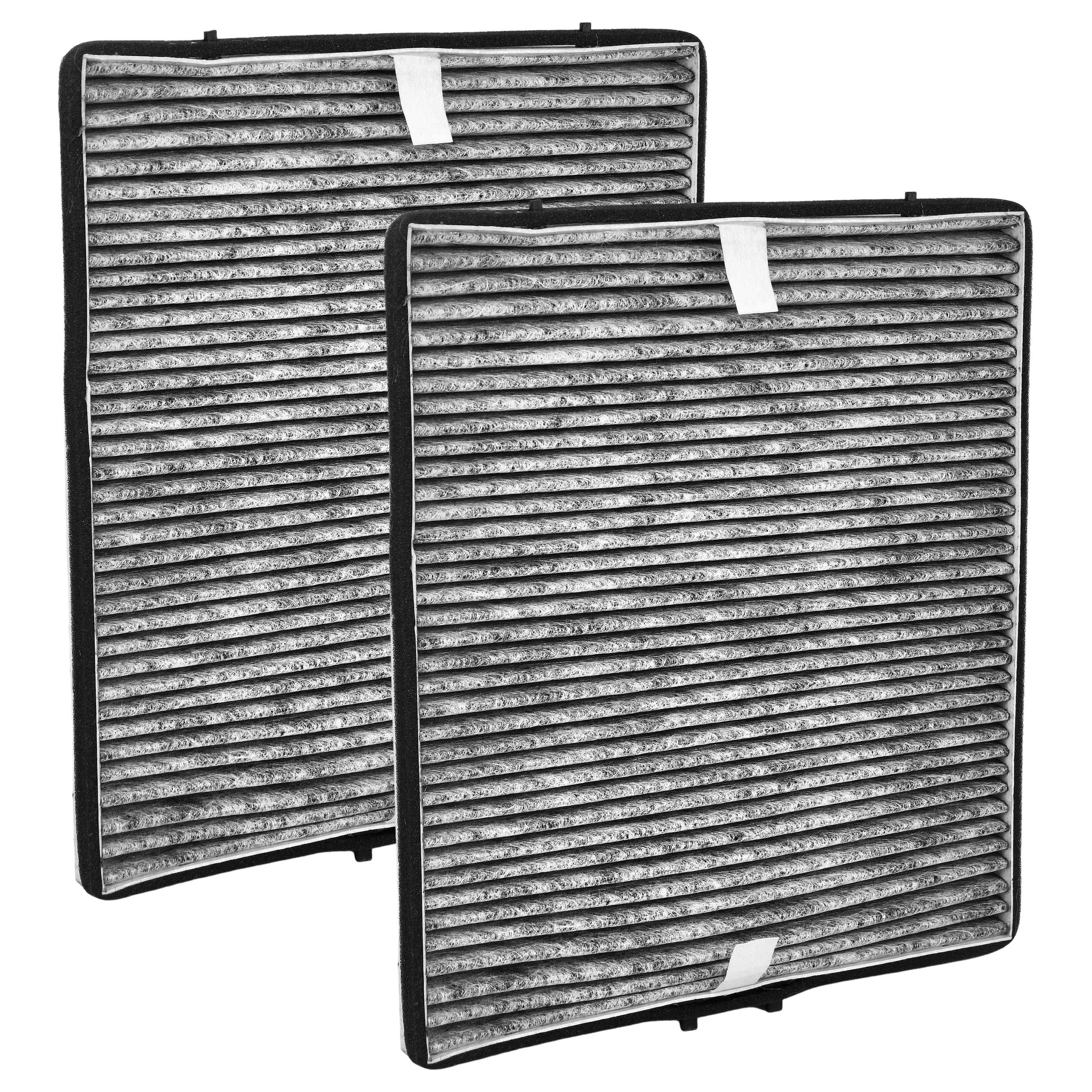 2x Aktivkohlefilter als Ersatz für Miele 11762650, DKF 25-P Dunstabzugshaube