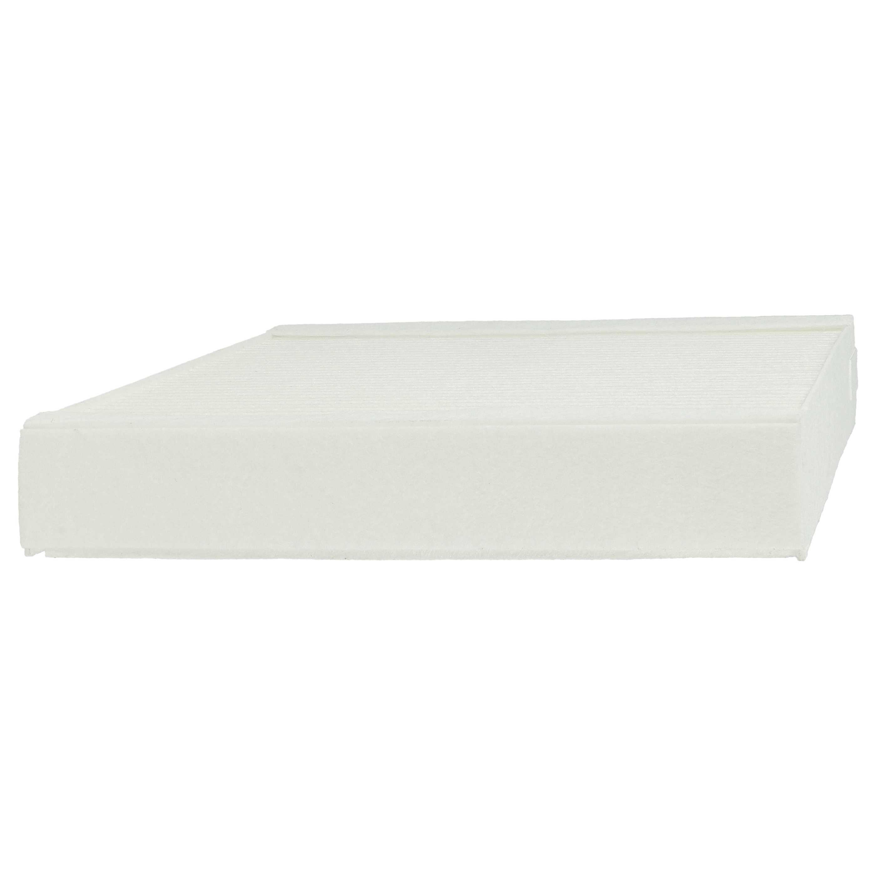 2x Filter als Ersatz für Lunos 040109, 040 109 für Lunos Lüfter - Filterklasse M5, weiß