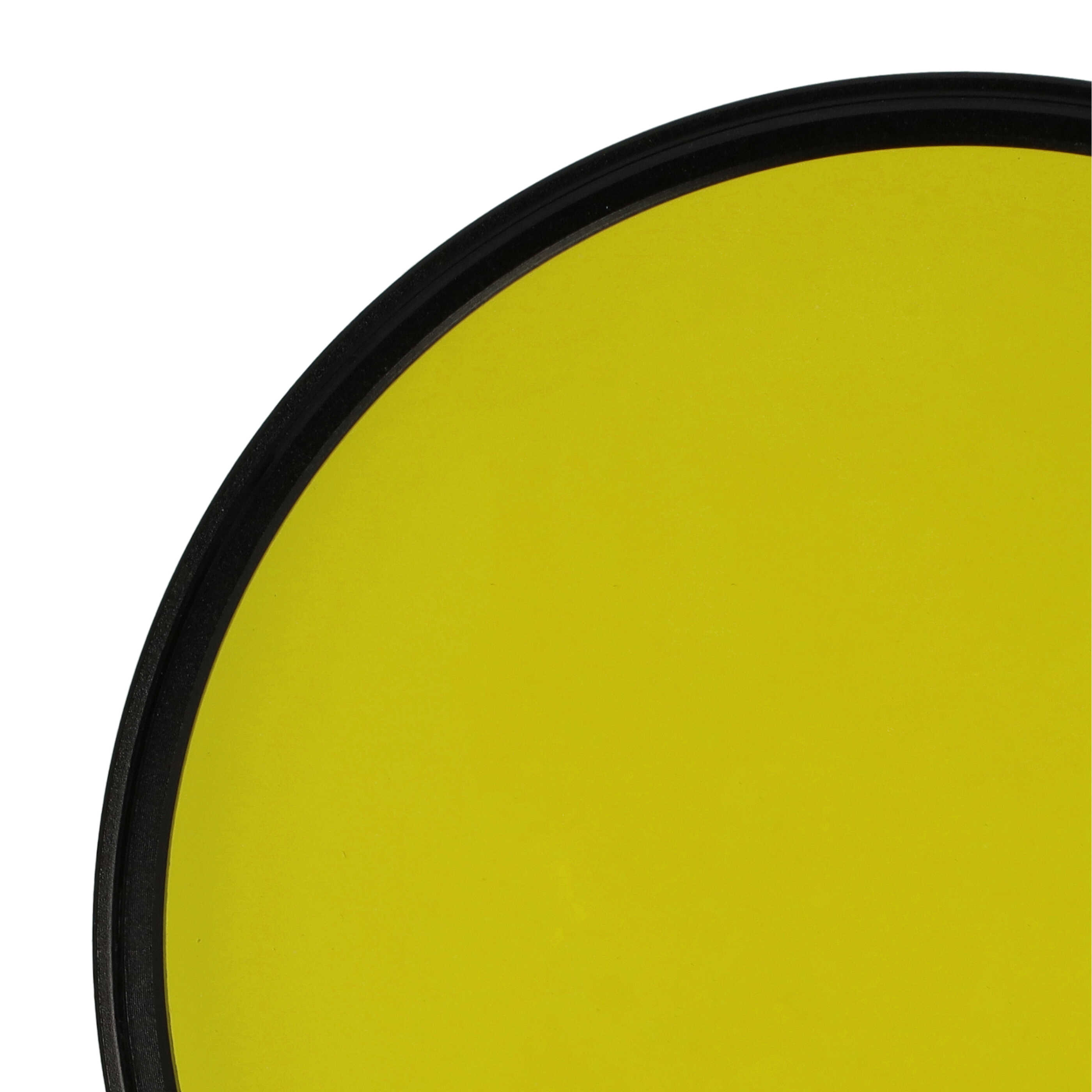 Coloured Filter, Yellow suitable for Camera Lenses with 82 mm Filter Thread - Yellow Filter