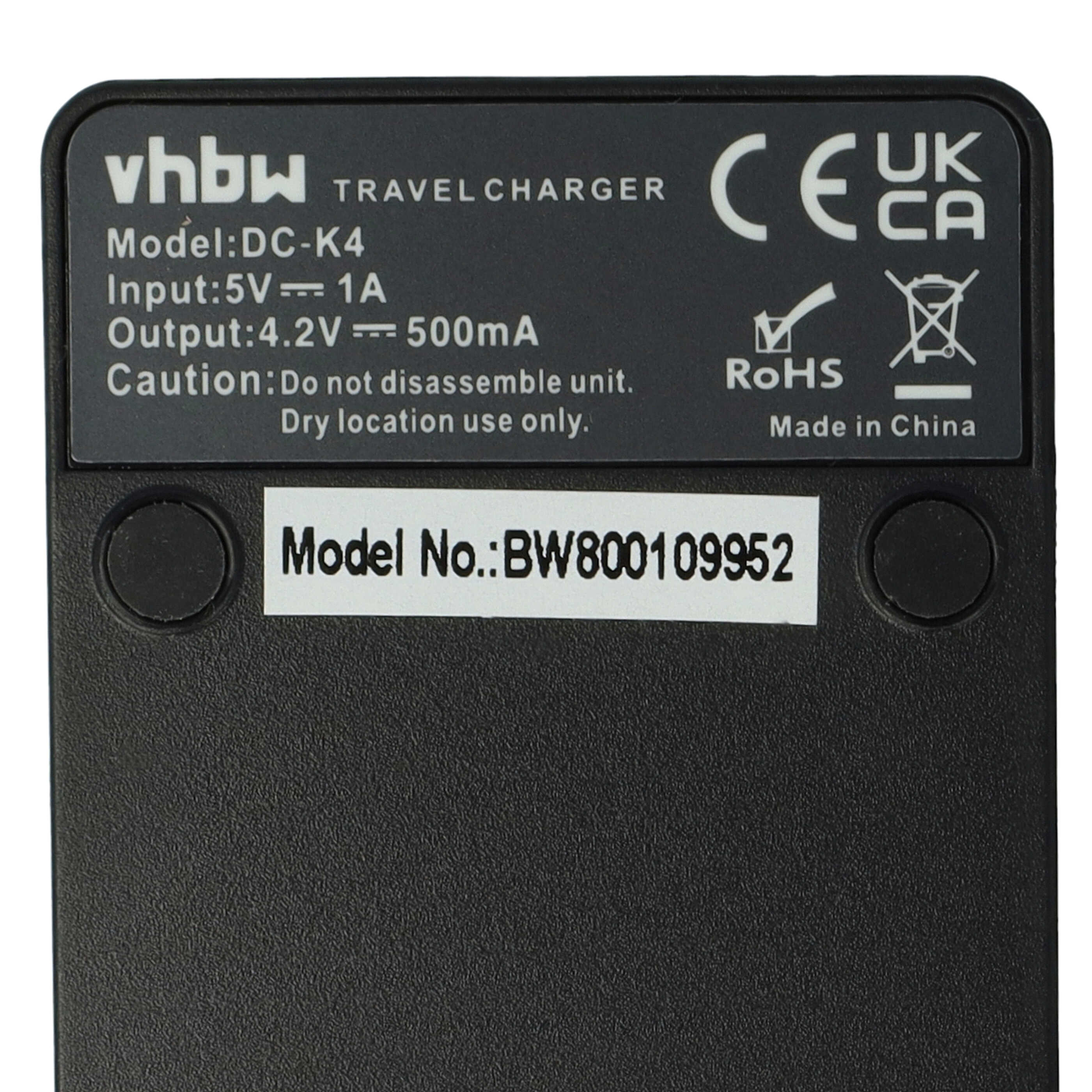 Ładowarka do aparatu Toshiba - ładowarka akumulatora 0,5 A, 4,2 V