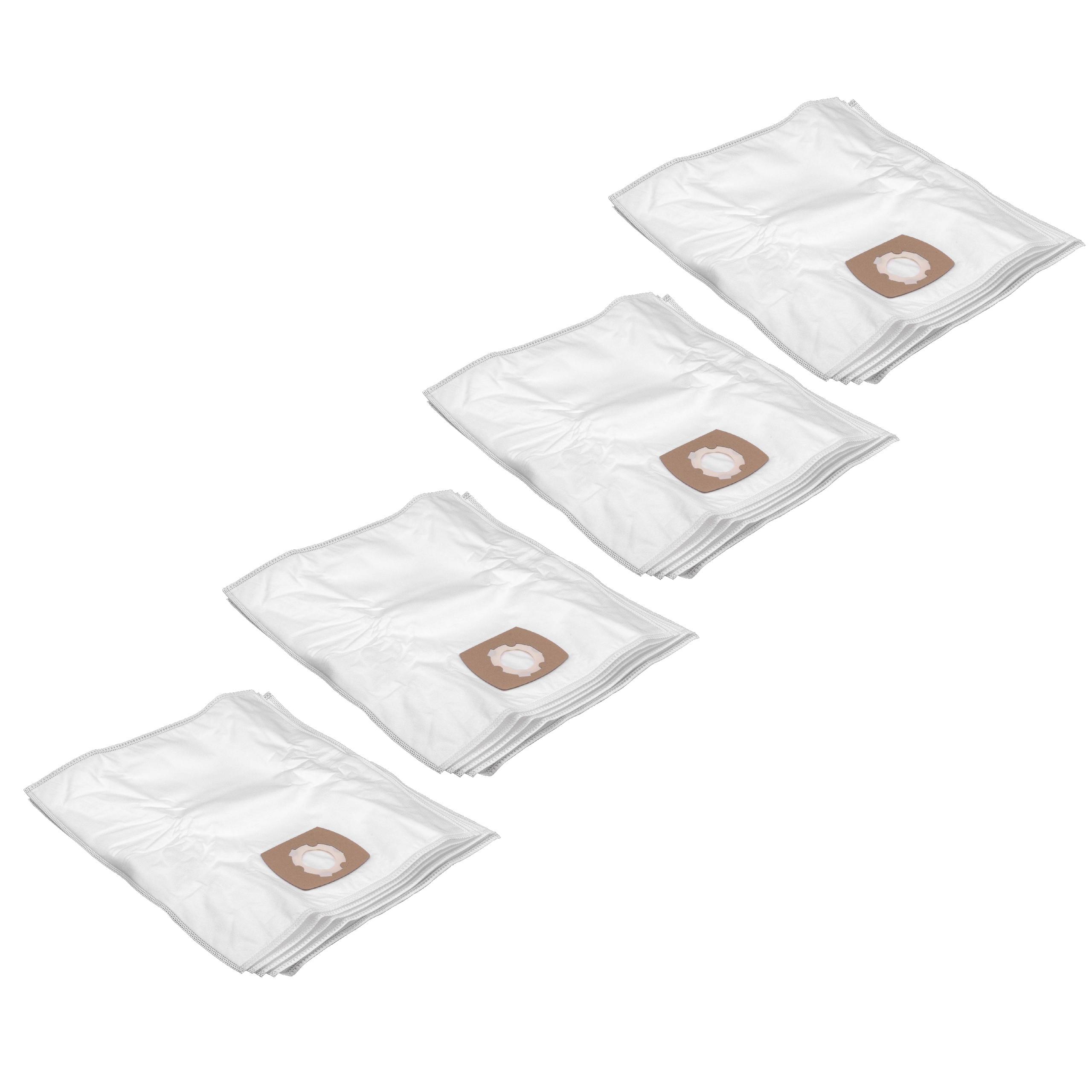 20x Sac remplace Grundig type G - sac hygiénique pour aspirateur Satrap - microfibre non tissée