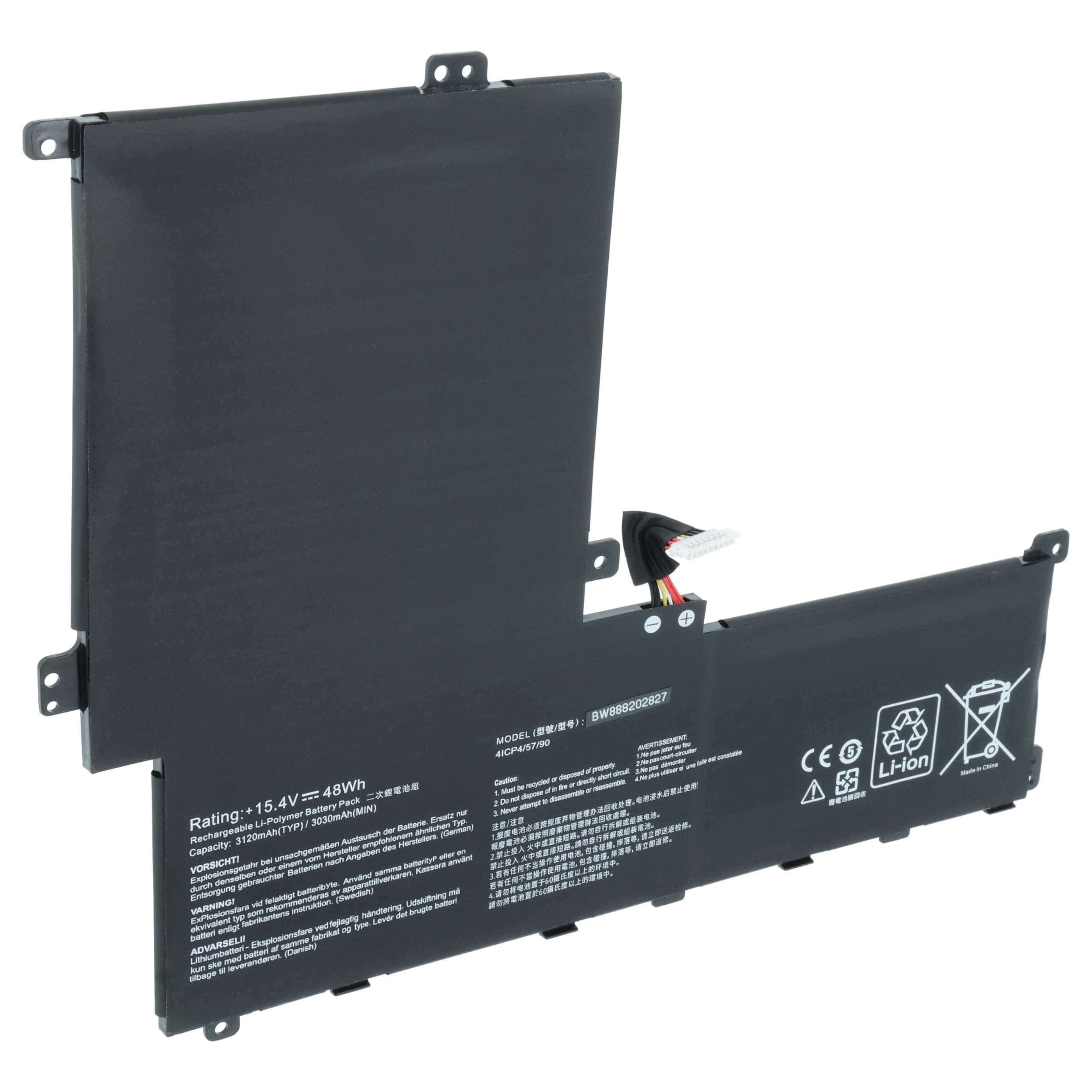 Akumulator do laptopa zamiennik Asus C41N1619, 0B200-02350100 - 3050 mAh 15,4 V LiPo