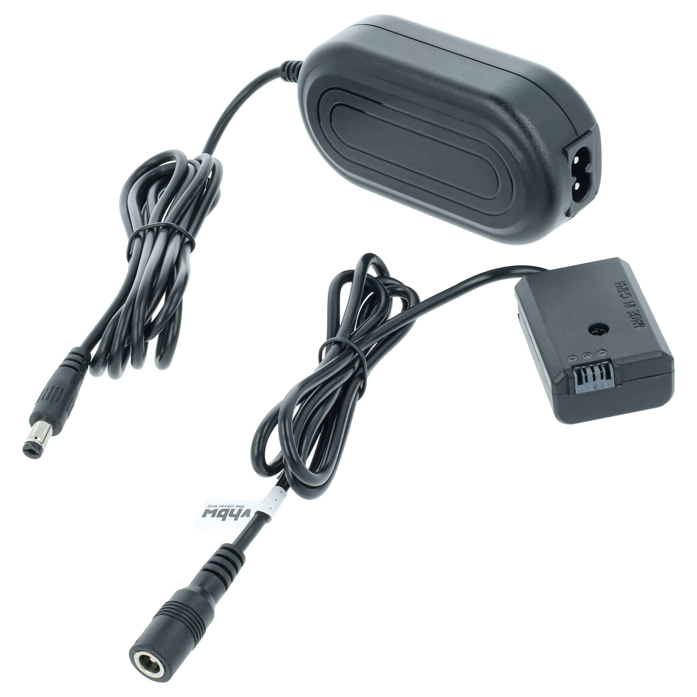 Power Supply replaces AC-PW20 for Camera + DC Coupler - 2 m, 7.6 V 2.0 A