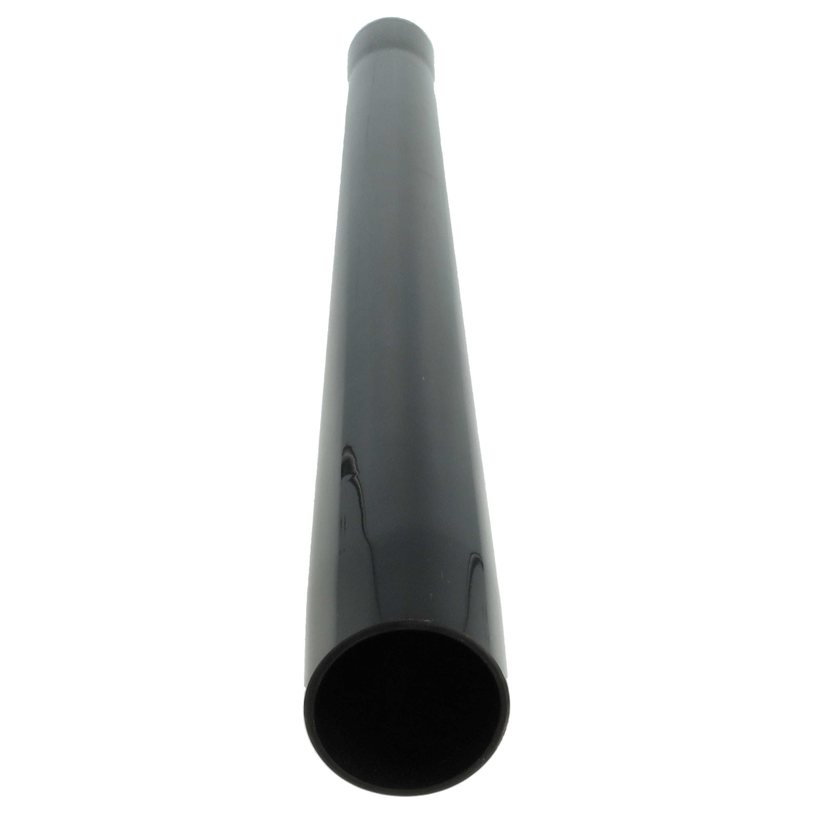 2x Tube replaces Bosch 2 609 256 F27 for Bosch Vacuum Cleaner etc. - 50cm, black