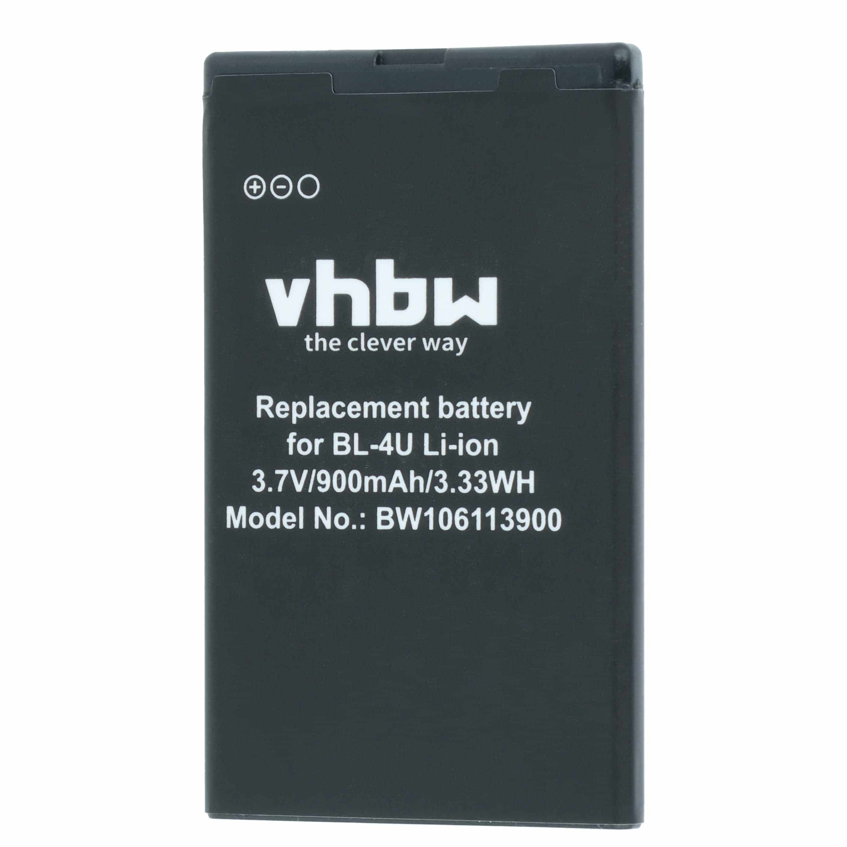 Akumulator do telefonu smartfona zamiennik Doro RCBNTC04 - 900 mAh 3,7 V Li-Ion
