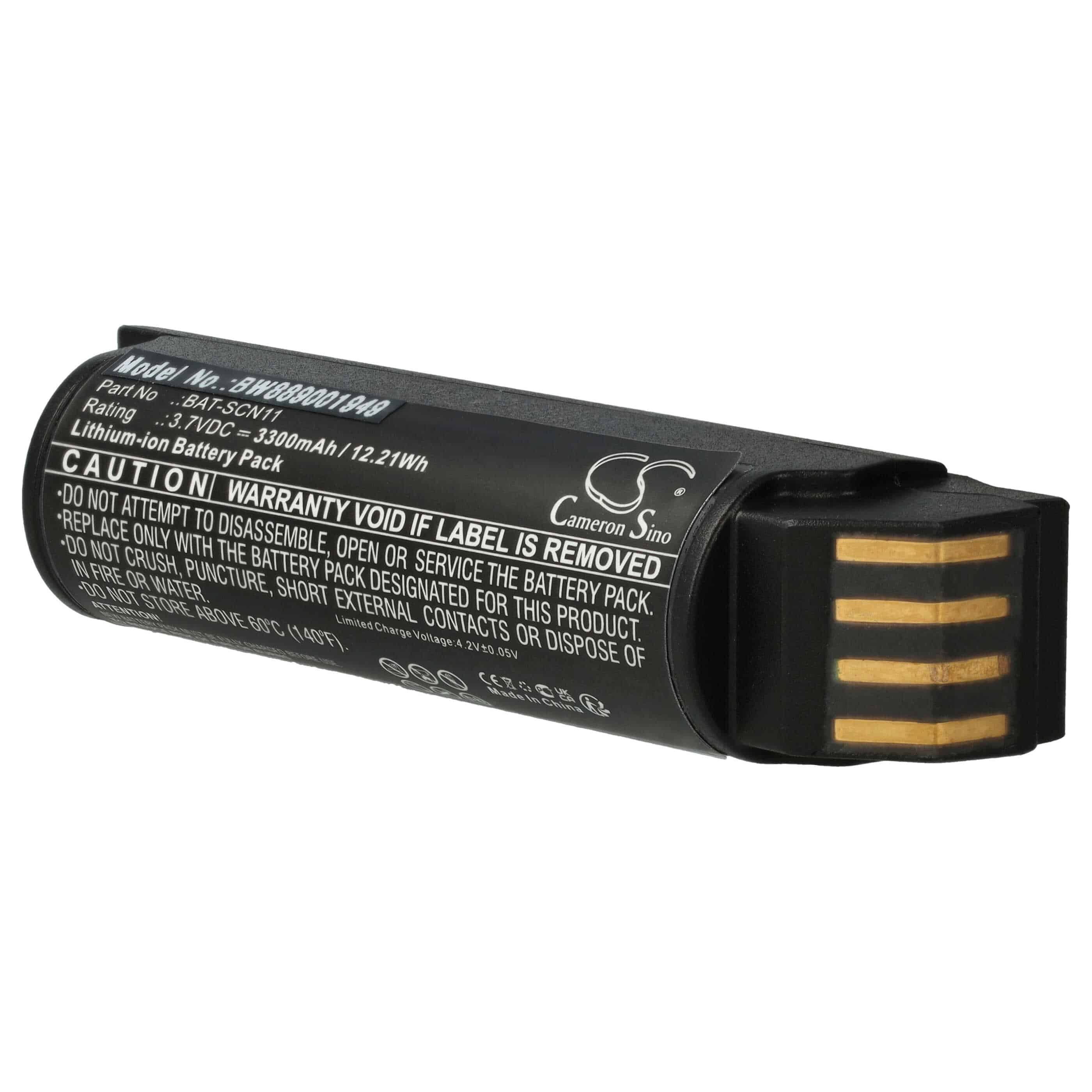 Barcodescanner-Akku als Ersatz für Honeywell BAT-SCN11 - 3300mAh 3,7V Li-Ion