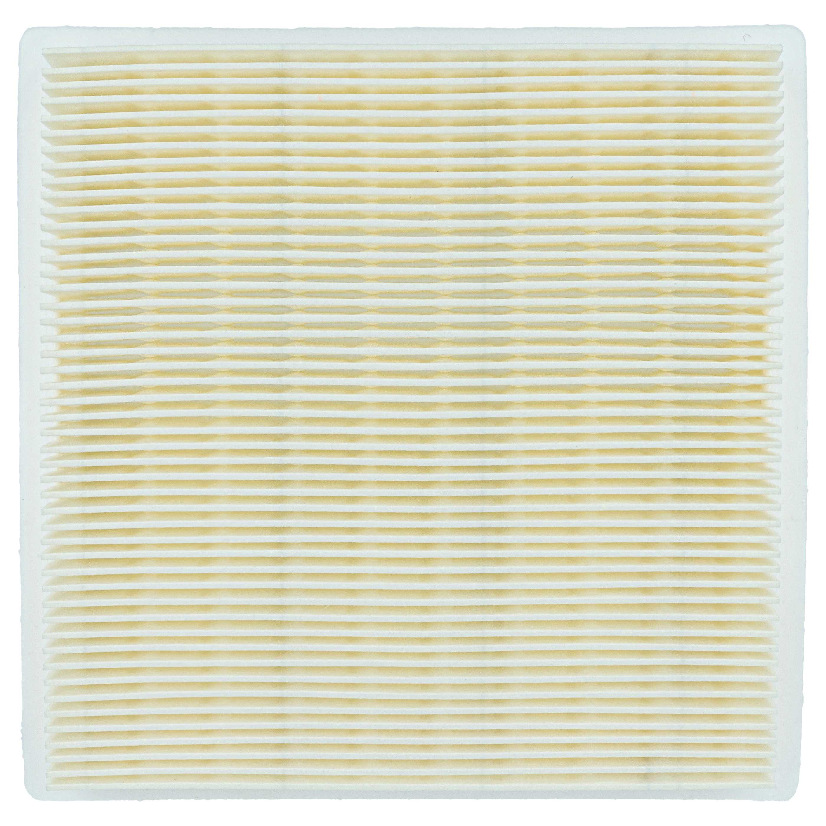 2x flat pleated filter replaces Bosch 2609256F65 for Bosch Vacuum Cleaner