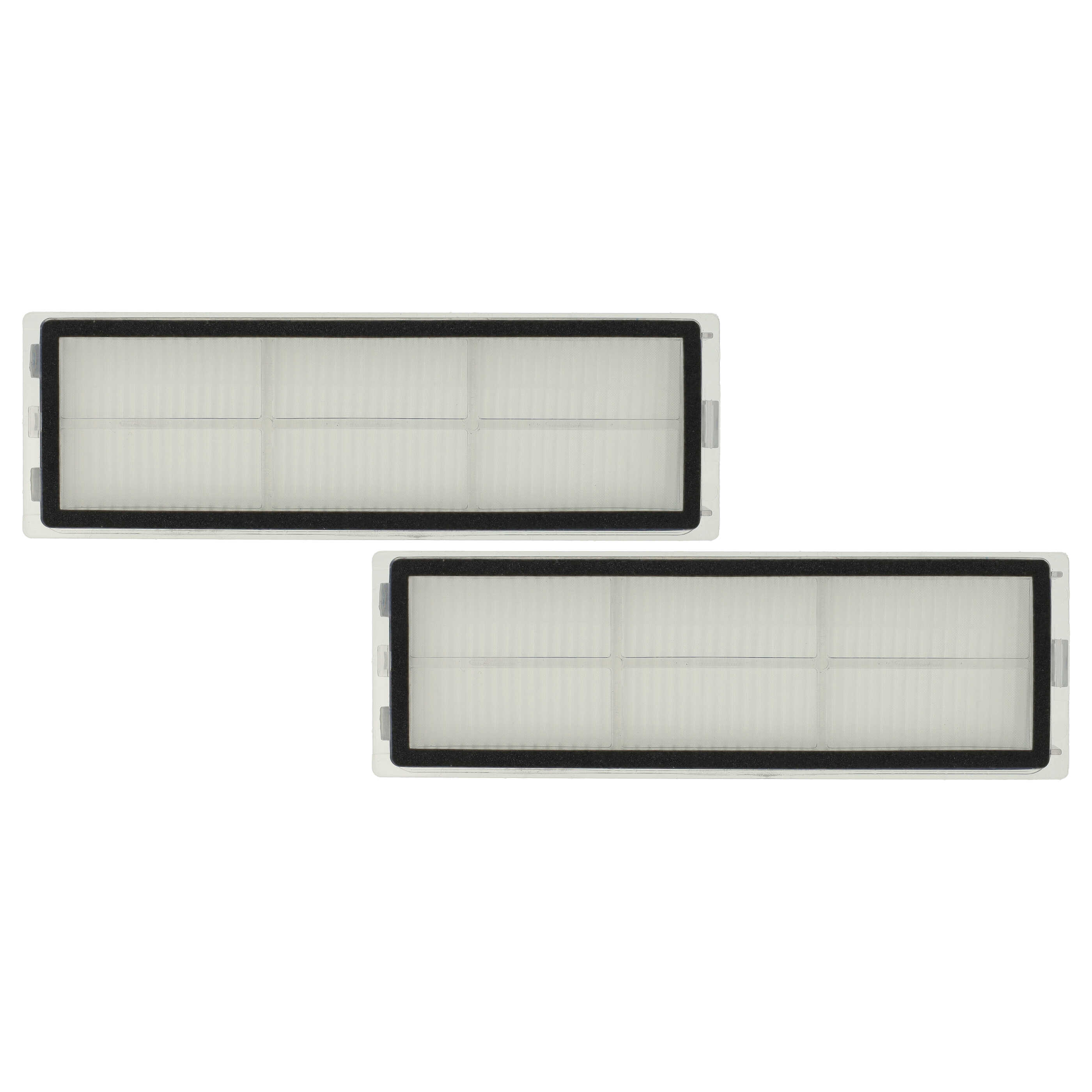 2x HEPA Filter + Frame suitable for D9 Dreame, Xiaomi D9 Robot Cleaner - 15 x 5 x 1.4 cm