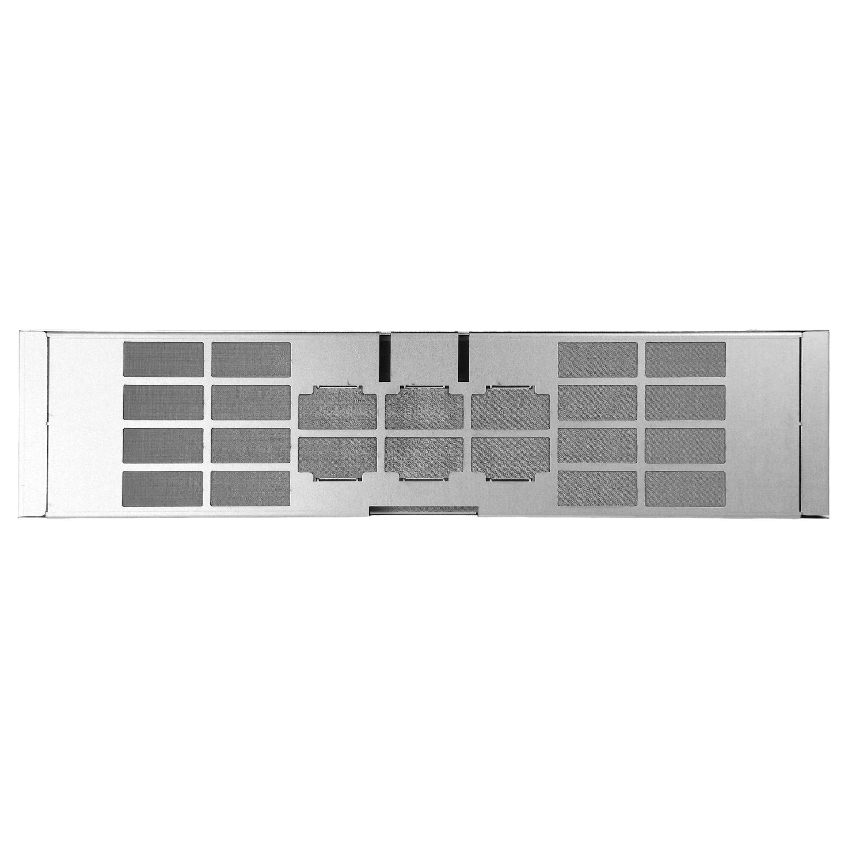 Filtre à charbon actif remplace Miele 4058405366494, DKF 21-R, 10271460 pour hotte Miele - régénérant