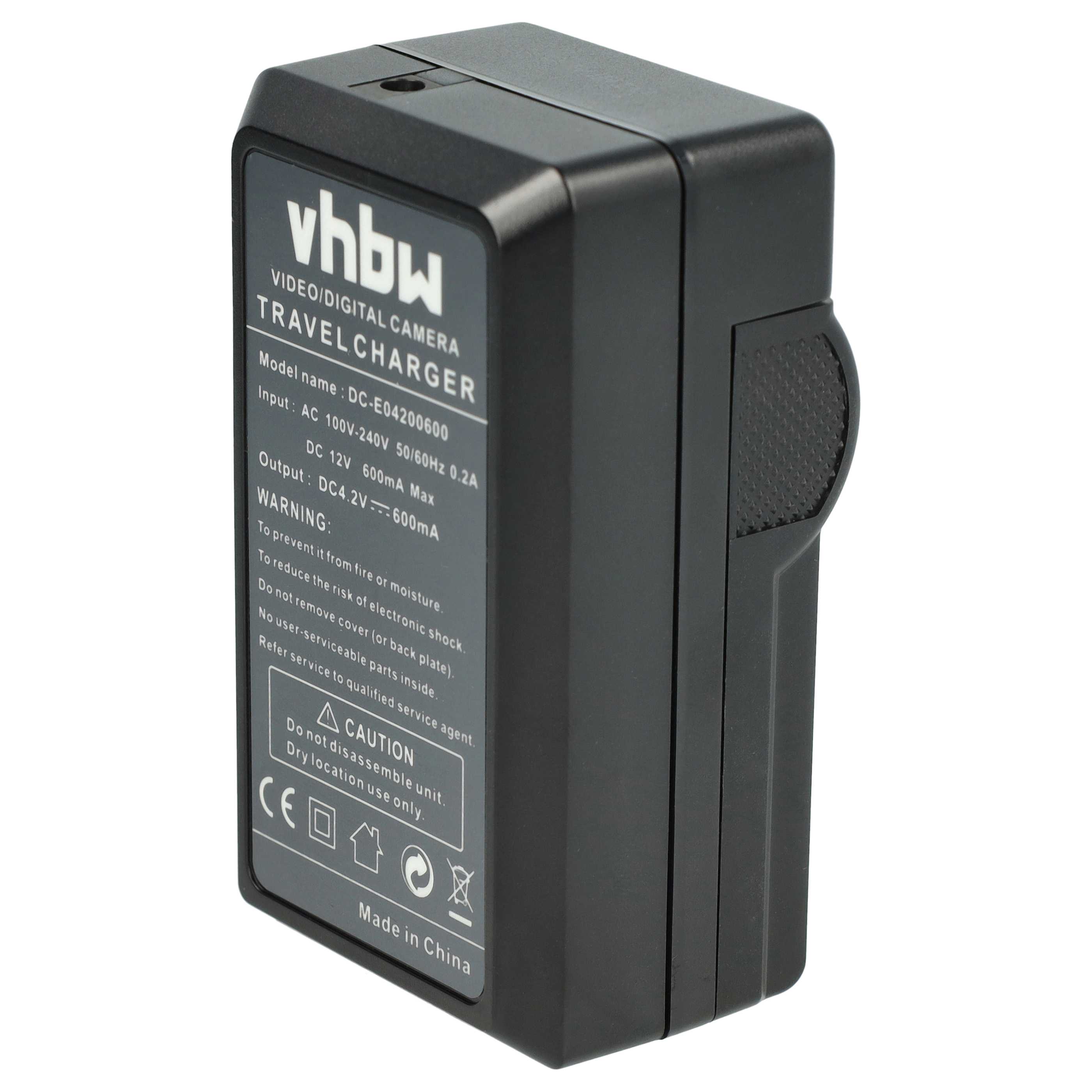 Battery Charger replaces Casio BC-60L for Casio Digital Camera - 0.6 A, 4.2 V