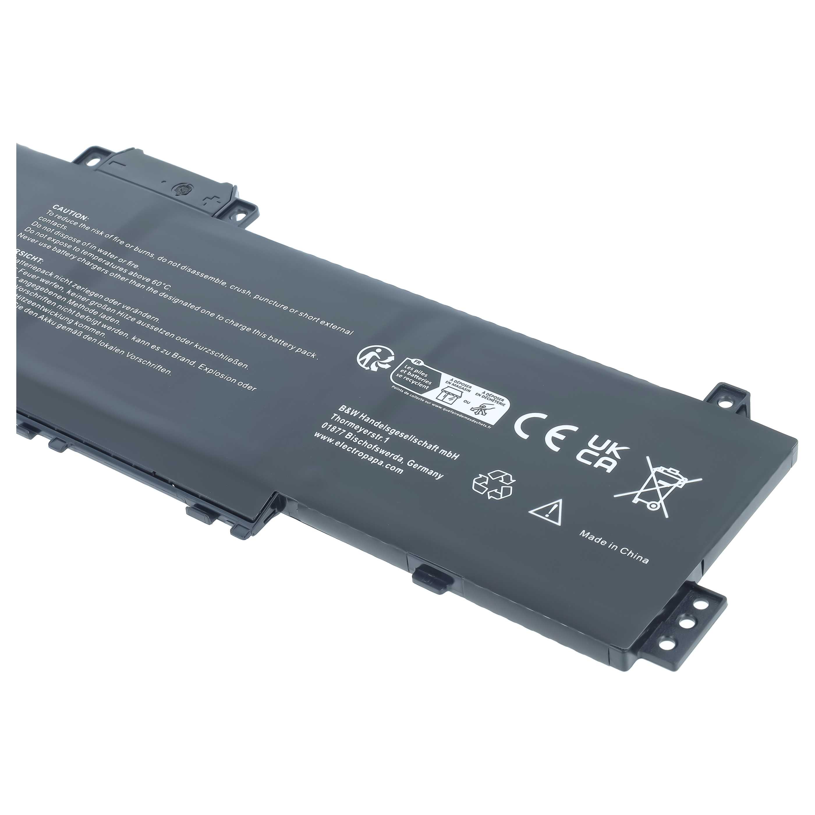 Batteria sostituisce HP HSTNN-AB1F, HSTNN-AB1B, AE03041XL, AE03XL per notebook - 3600mAh 11,55V Li-Poly