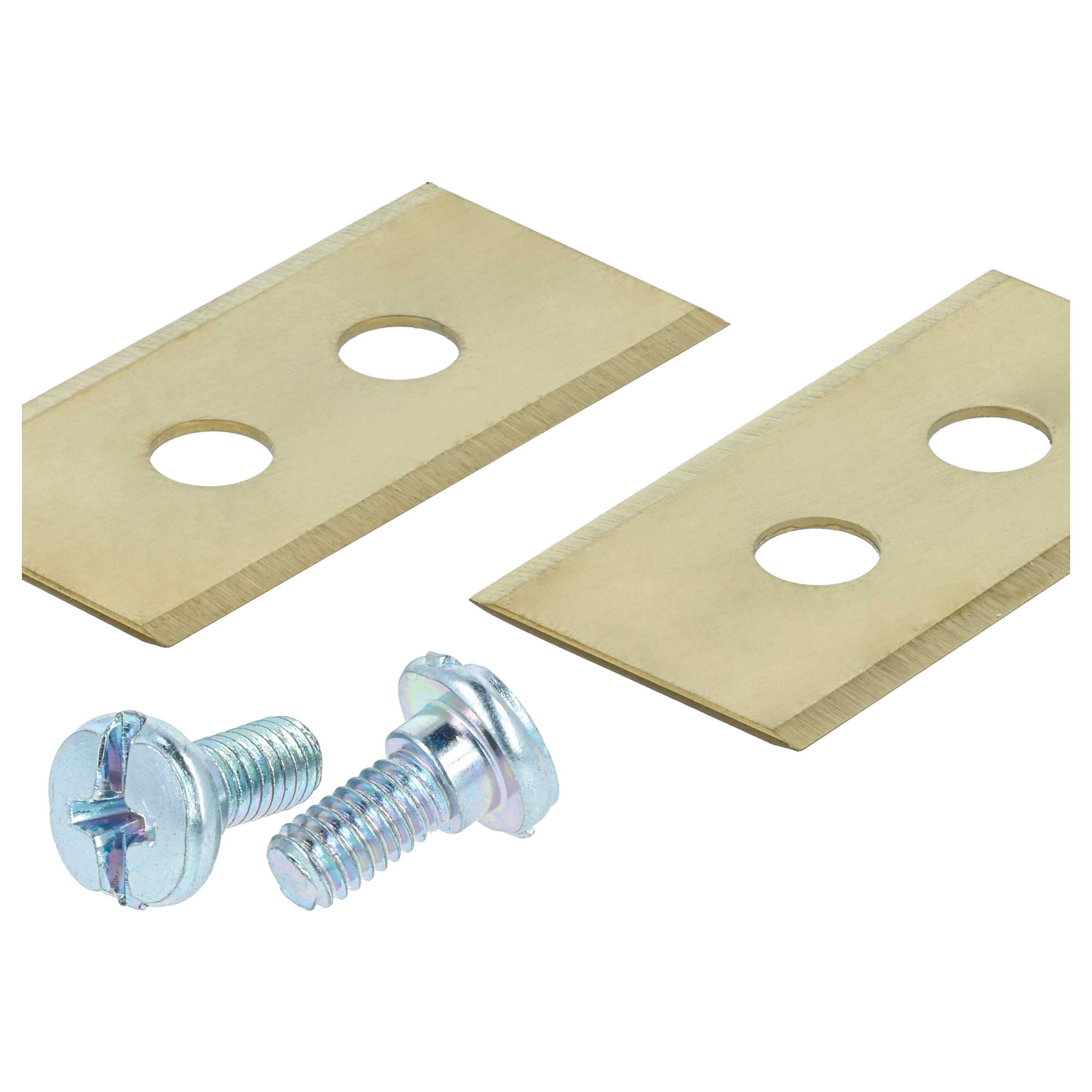24x Lames pour tondeuse Mammotion LUBA – Couteaux acier (revêtement en titane), Silber Gold