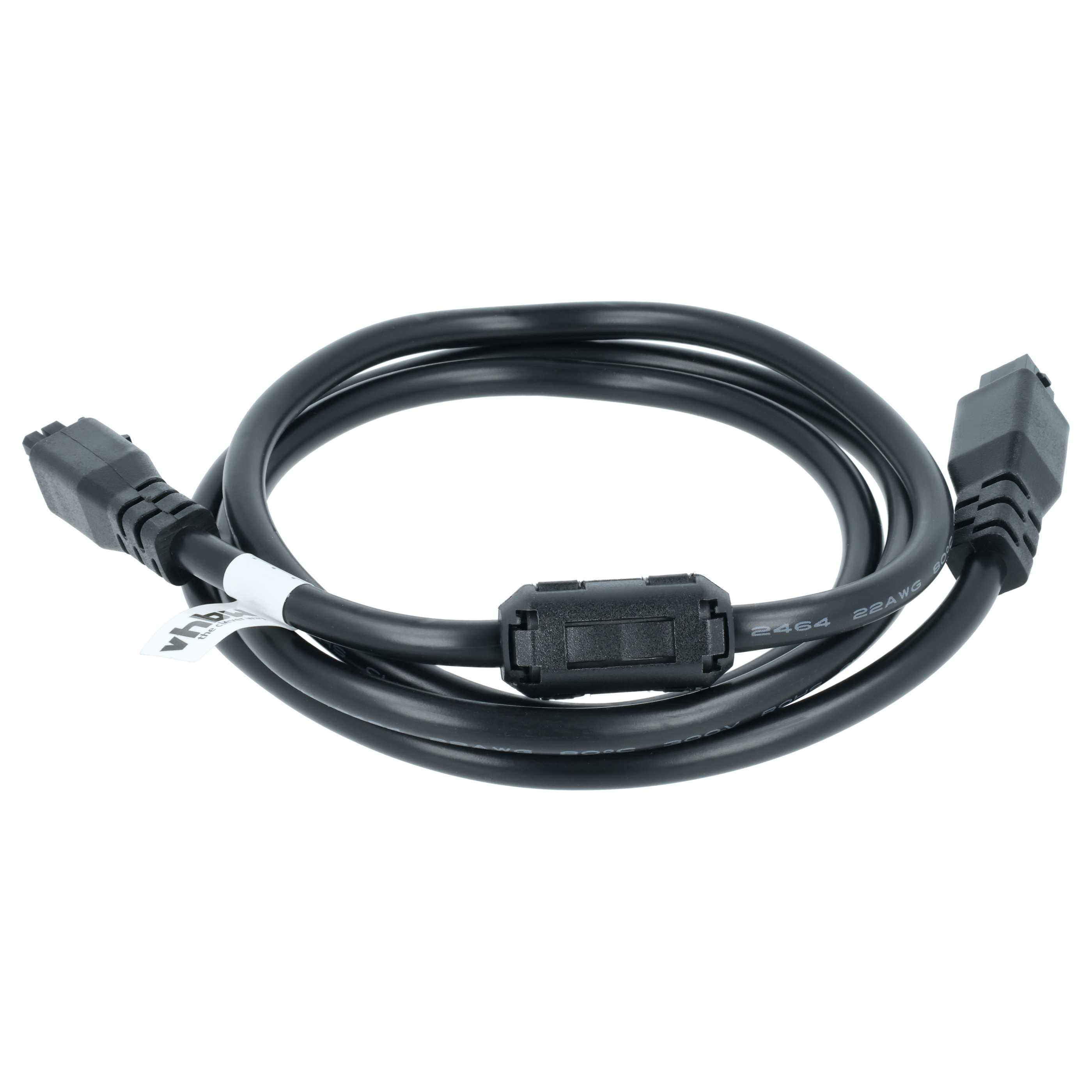 4-poliges AMS Kabel passend für Anycubic, Bambu Lab ACE 3D-Drucker u.a. - Buskabel mit EMI-Filter, 1 m, Schwar