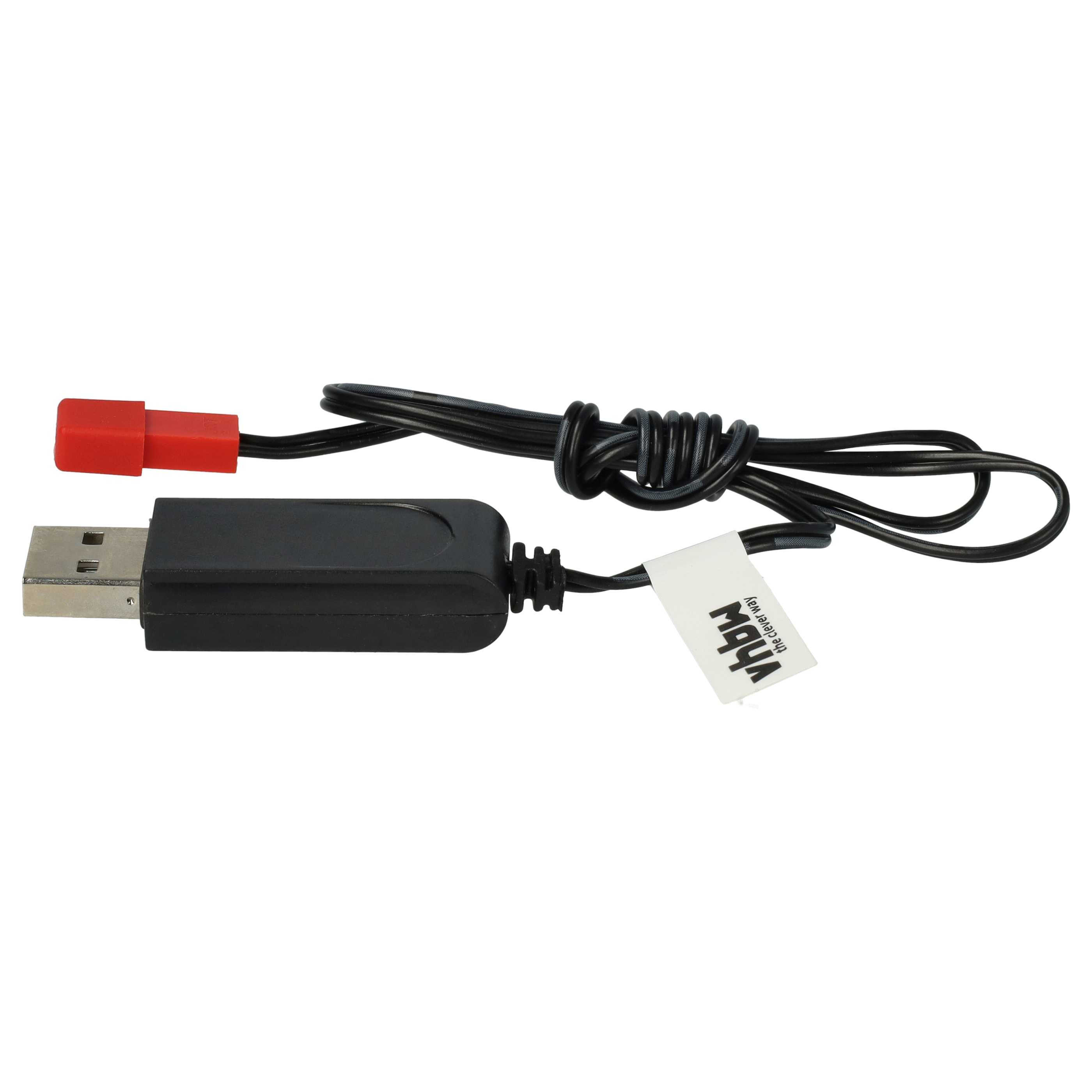 ChargeurUSB pour batterie JST, modélisme RC - 60 cm 7,2 V