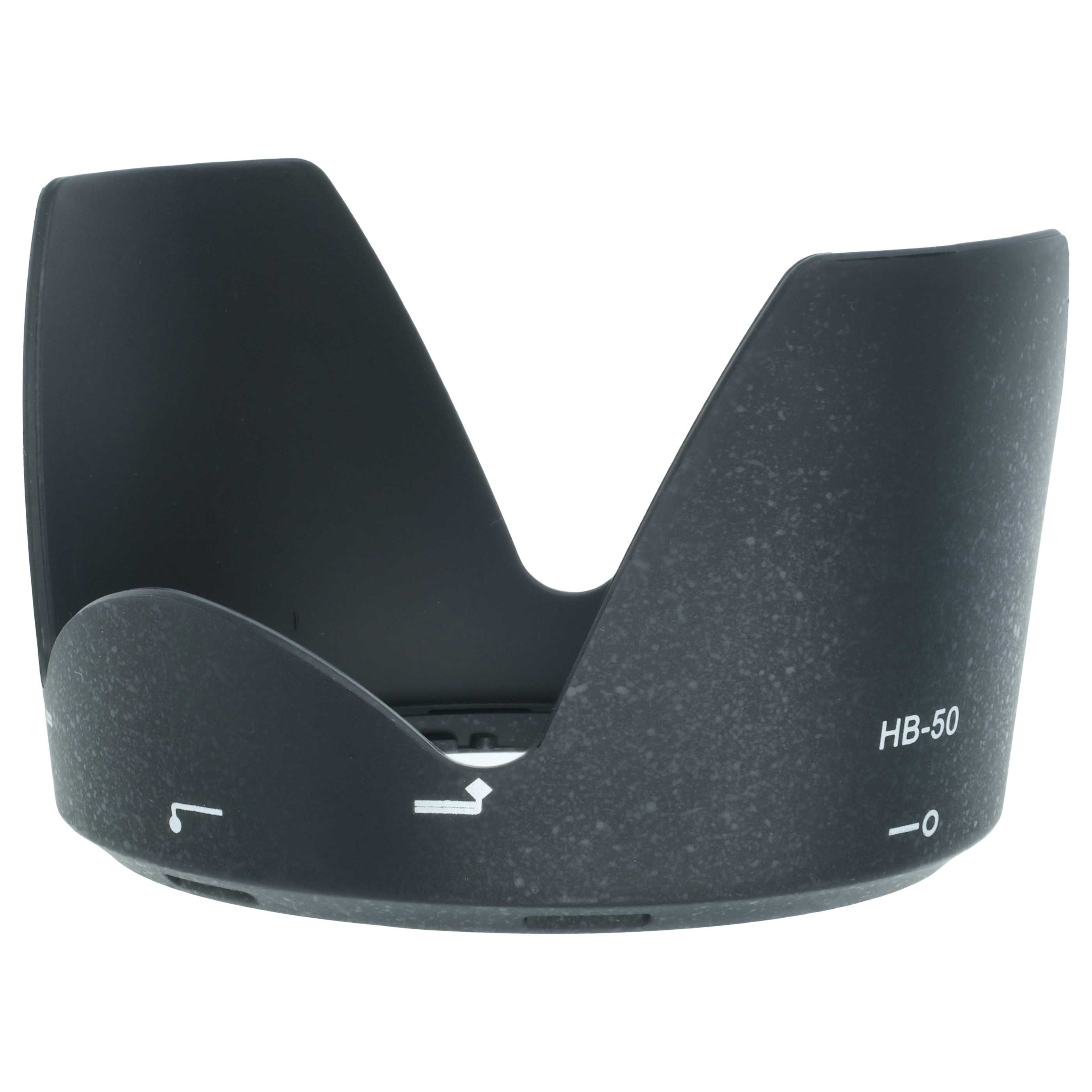 Lens Hood replaces Nikon HB-50 for Nikon Lens with 77 mm Diameter, plastic, black