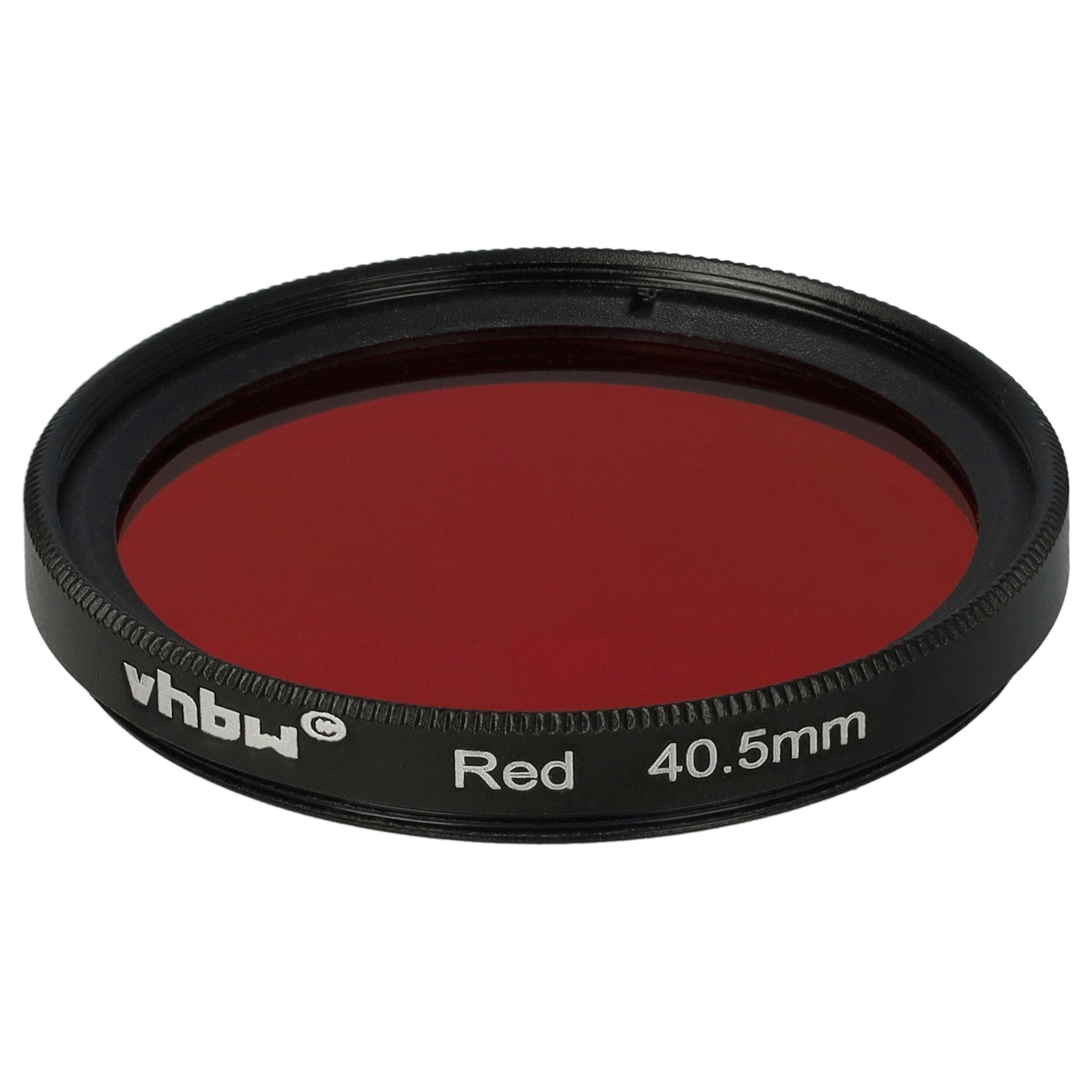 Red Filtered Coloured Filter, Red suitable for Camera Lenses with 40.5 mm Filter ...