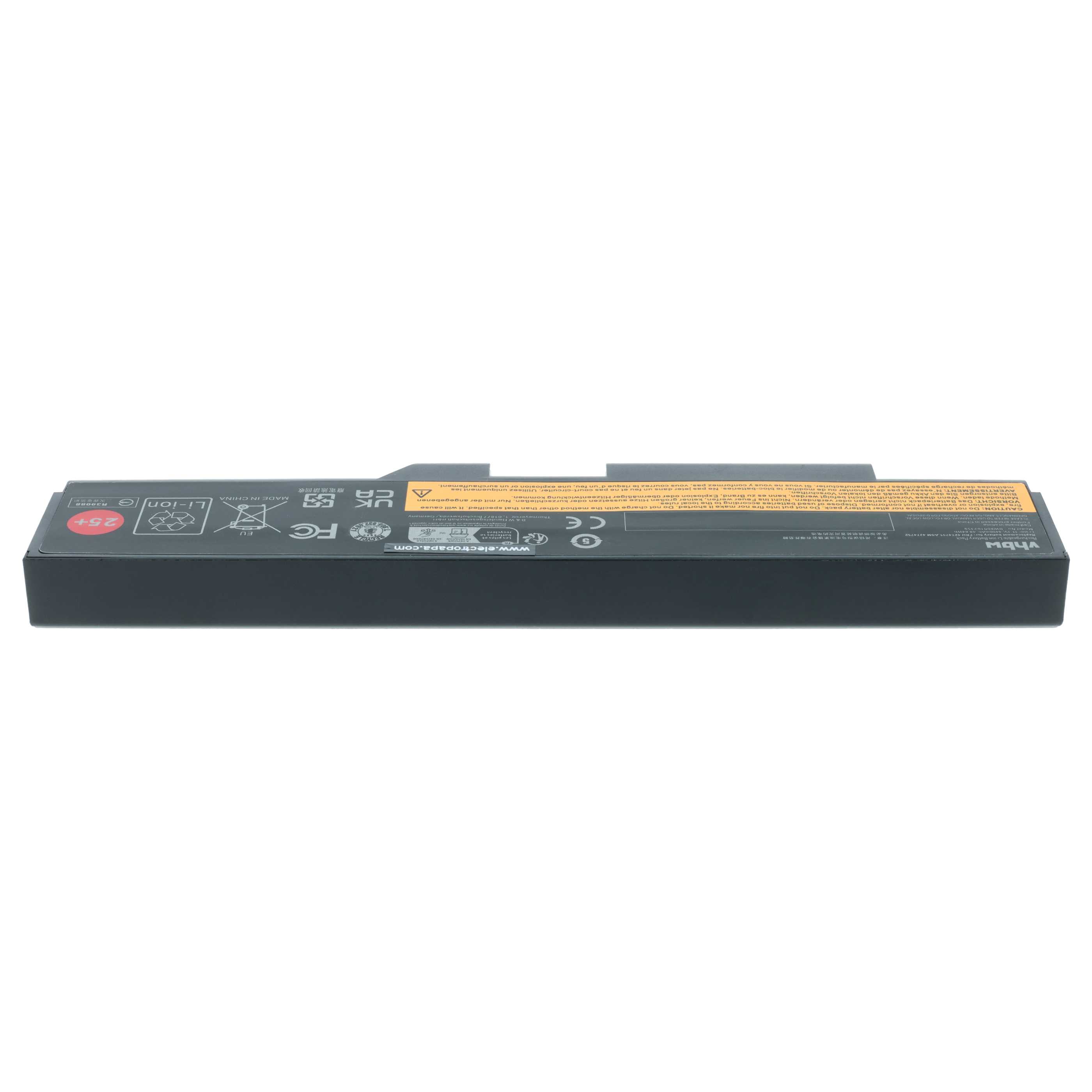 Akumulator do laptopa zamiennik Lenovo 42T4710, 42T4708, 42T4709, 42T4235 - 4400 mAh 11,1 V Li-Ion, czarny
