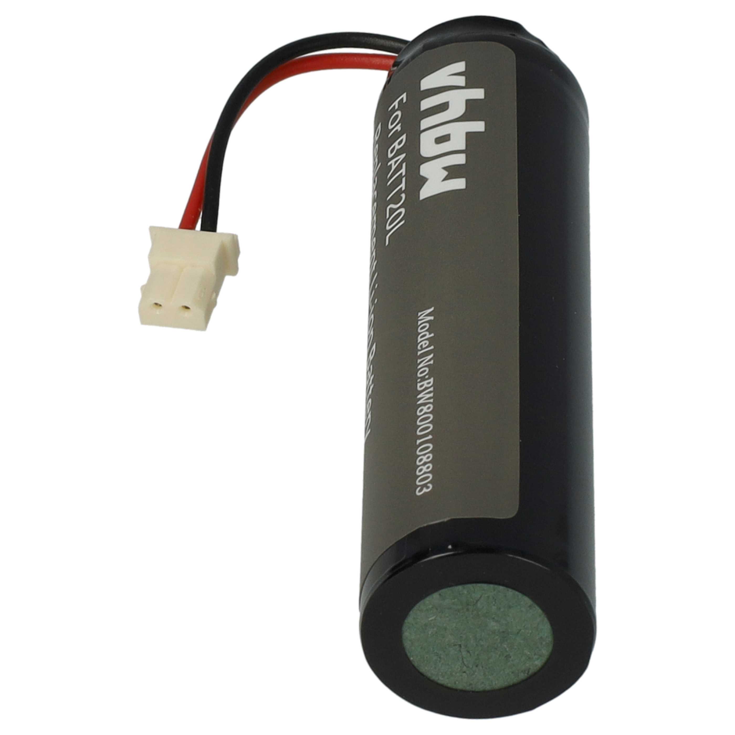 2x Akumulator do radia zamiennik BATT20L - 2600 mAh 3,7 V Li-Ion