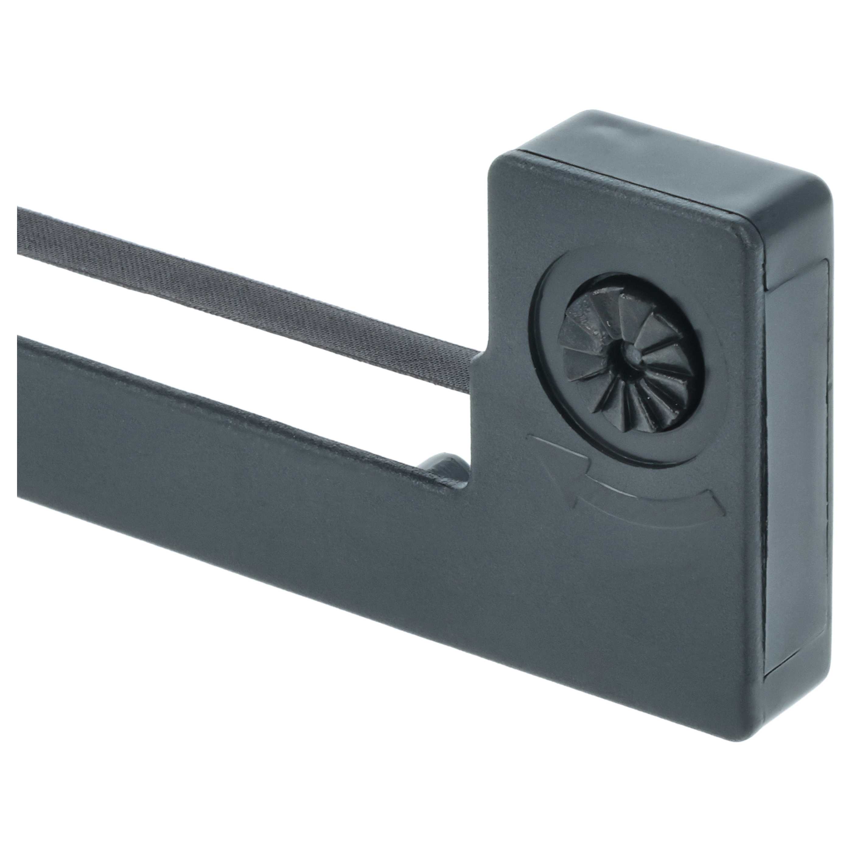 10x Ink Ribbon replaces Epson ERC-09, C43S015354 for Datamega Dot Matrix, Receipt Printer etc. - Black