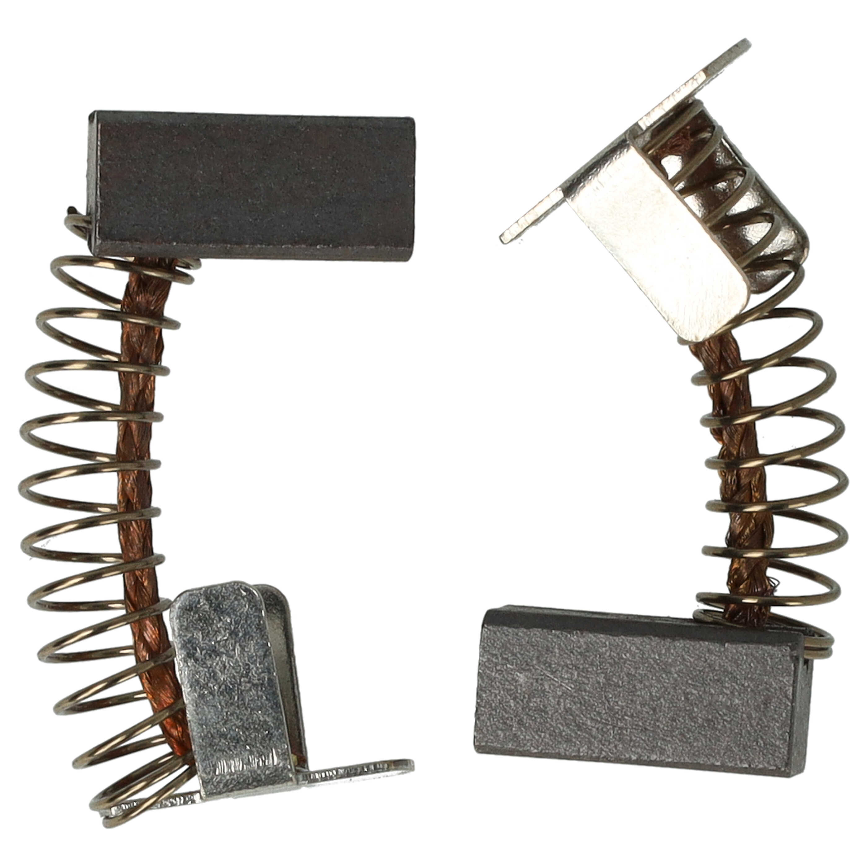 2x Spazzola carbone sostituisce Bosch 2609199169 per utensili + molla, 12 x 6 x 5,5 mm