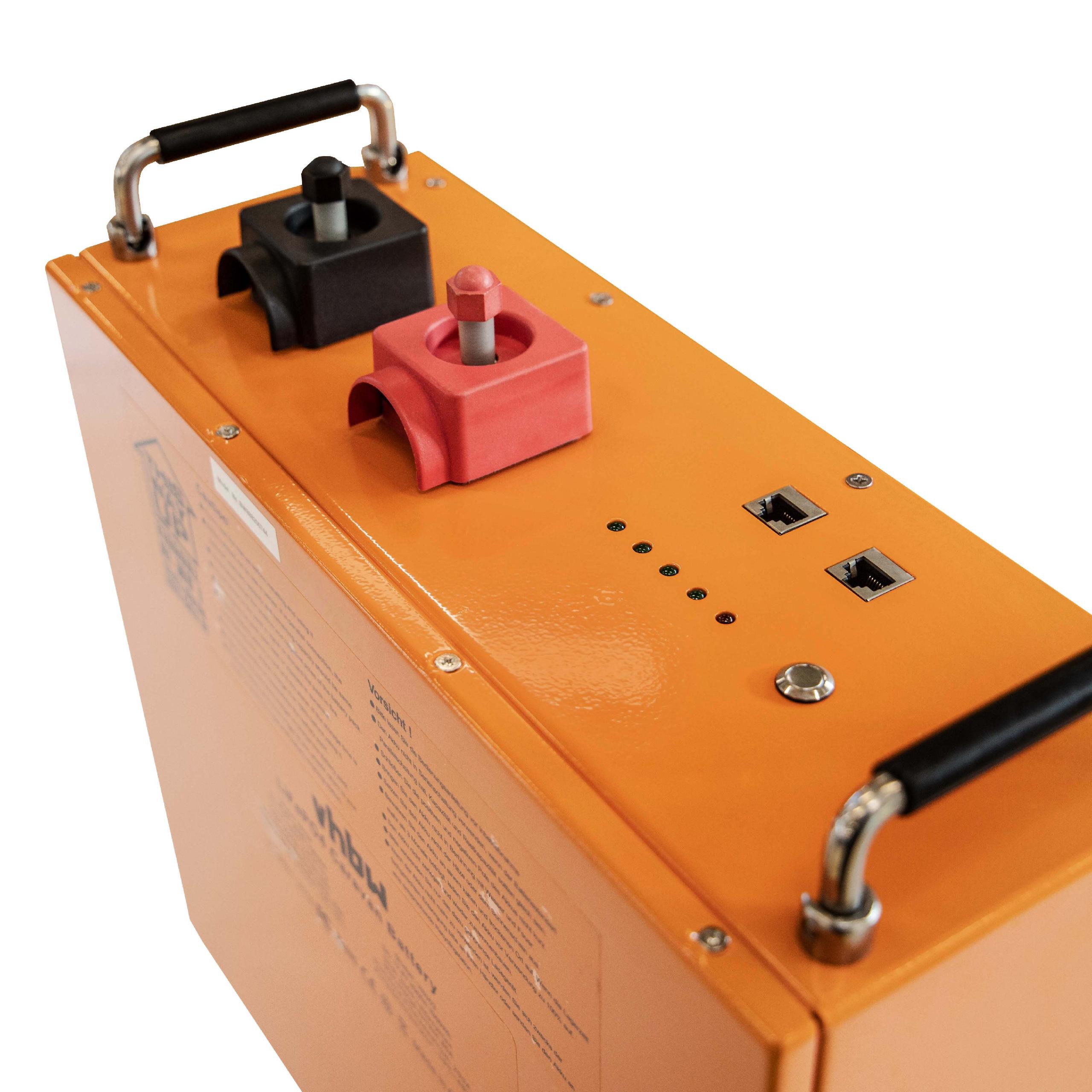 Bordbatterie Akku passend für Wohnwagen, Boot, Camping, Wohnmobil, Solaranlage - 258 Ah, 12,8 V, LiFePO4