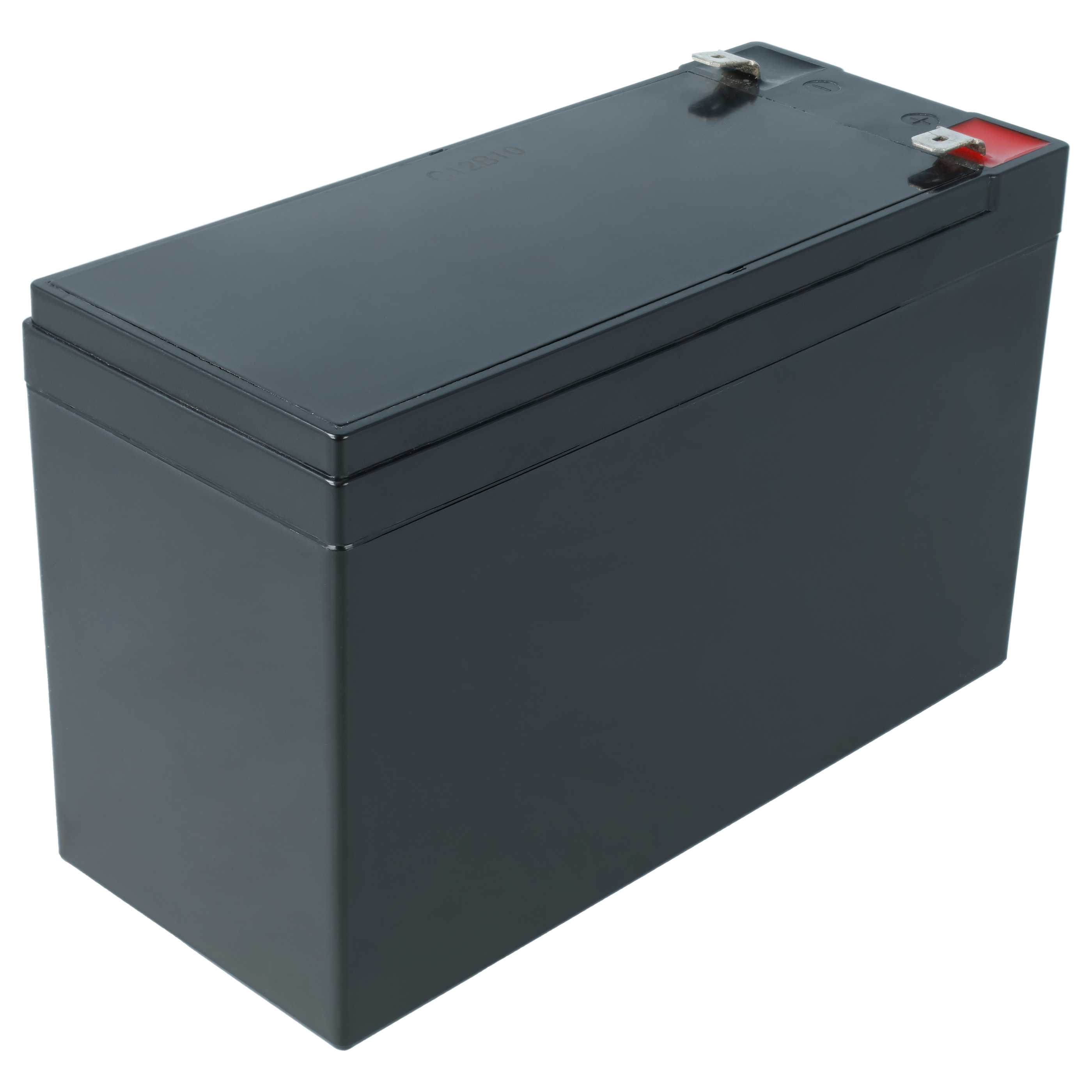 2x Batteria per camper, barca, camping, roulotte, impianto solare ABUS, sistemi di allarme, monopattino elettr