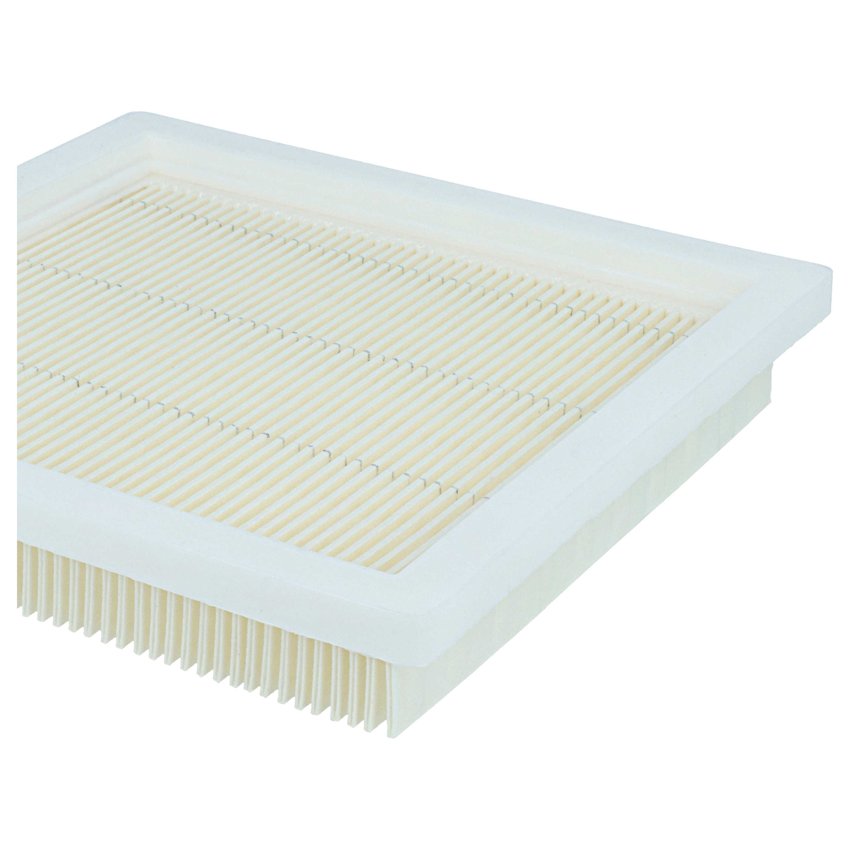 5x flat pleated filter replaces Bosch 2609256F65 for Bosch Vacuum Cleaner