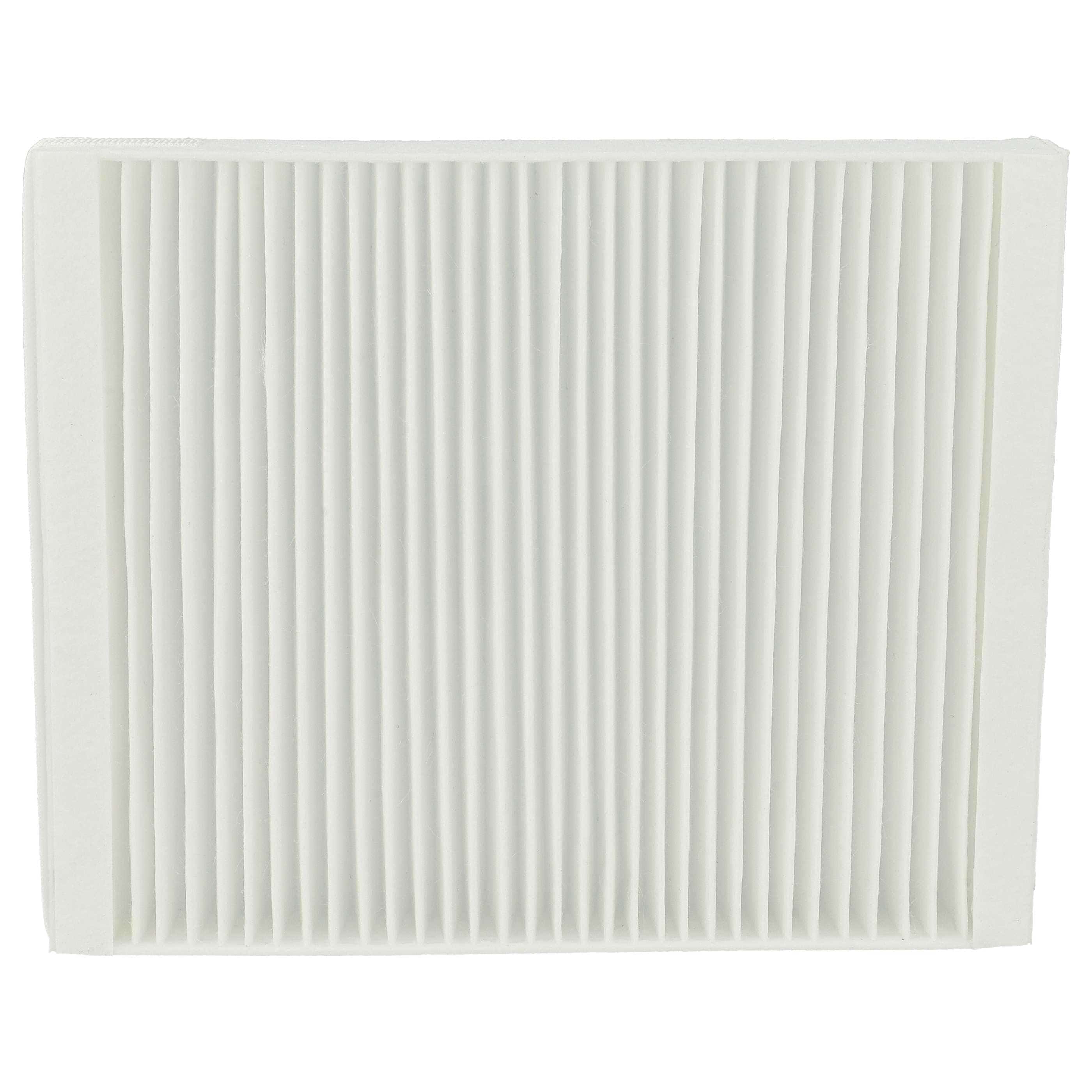 2x Filter als Ersatz für Lunos 040109, 040 109 für Lunos Lüfter - Filterklasse M5, weiß