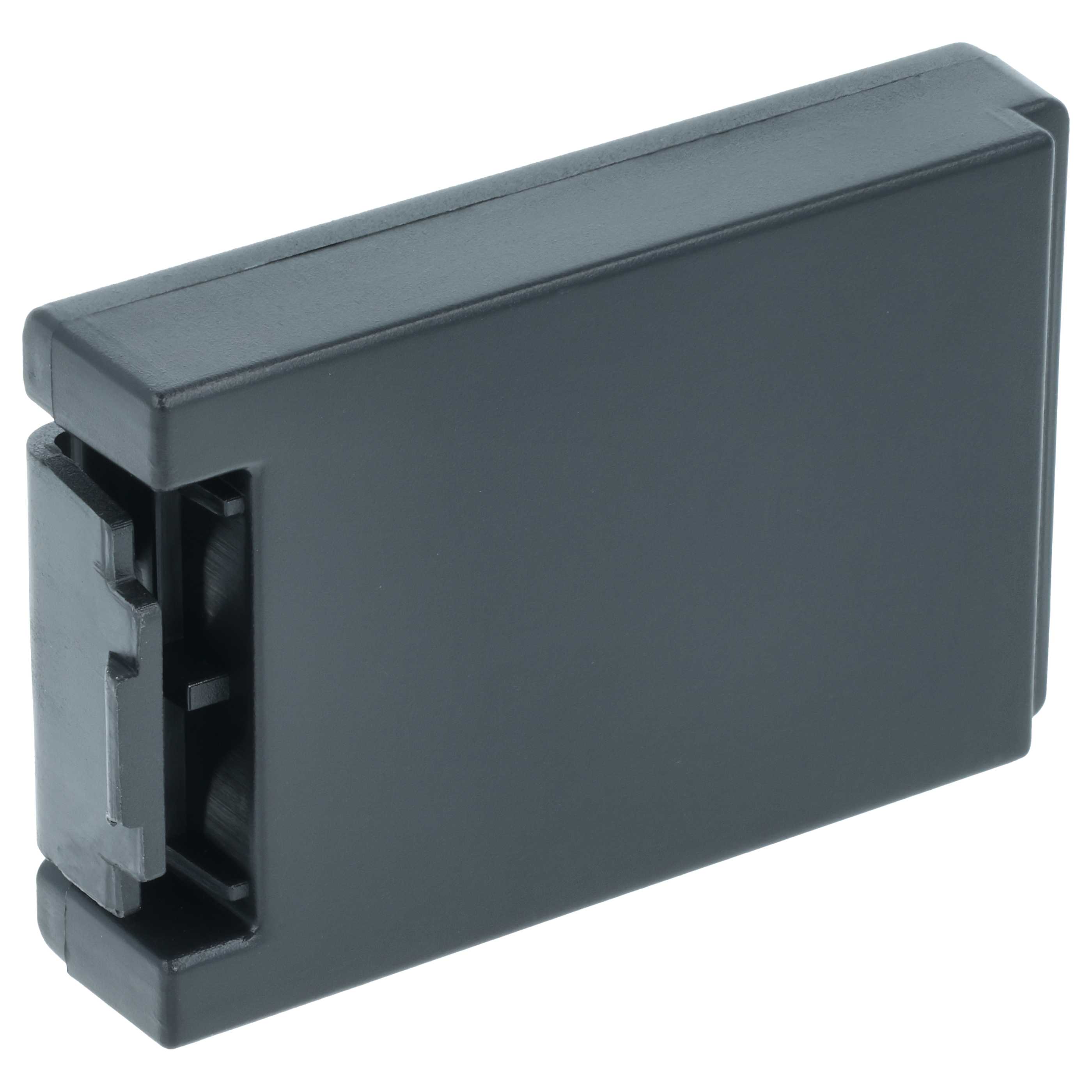 Batería reemplaza Teleradio M245060, 22.381.2, D00004-02 sistema control - 2400mAh 3,7V Li-Ion