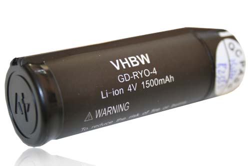 Batteria per attrezzo sostituisce Ryobi AP4001 - 1500 mAh, 4 V, Li-Ion