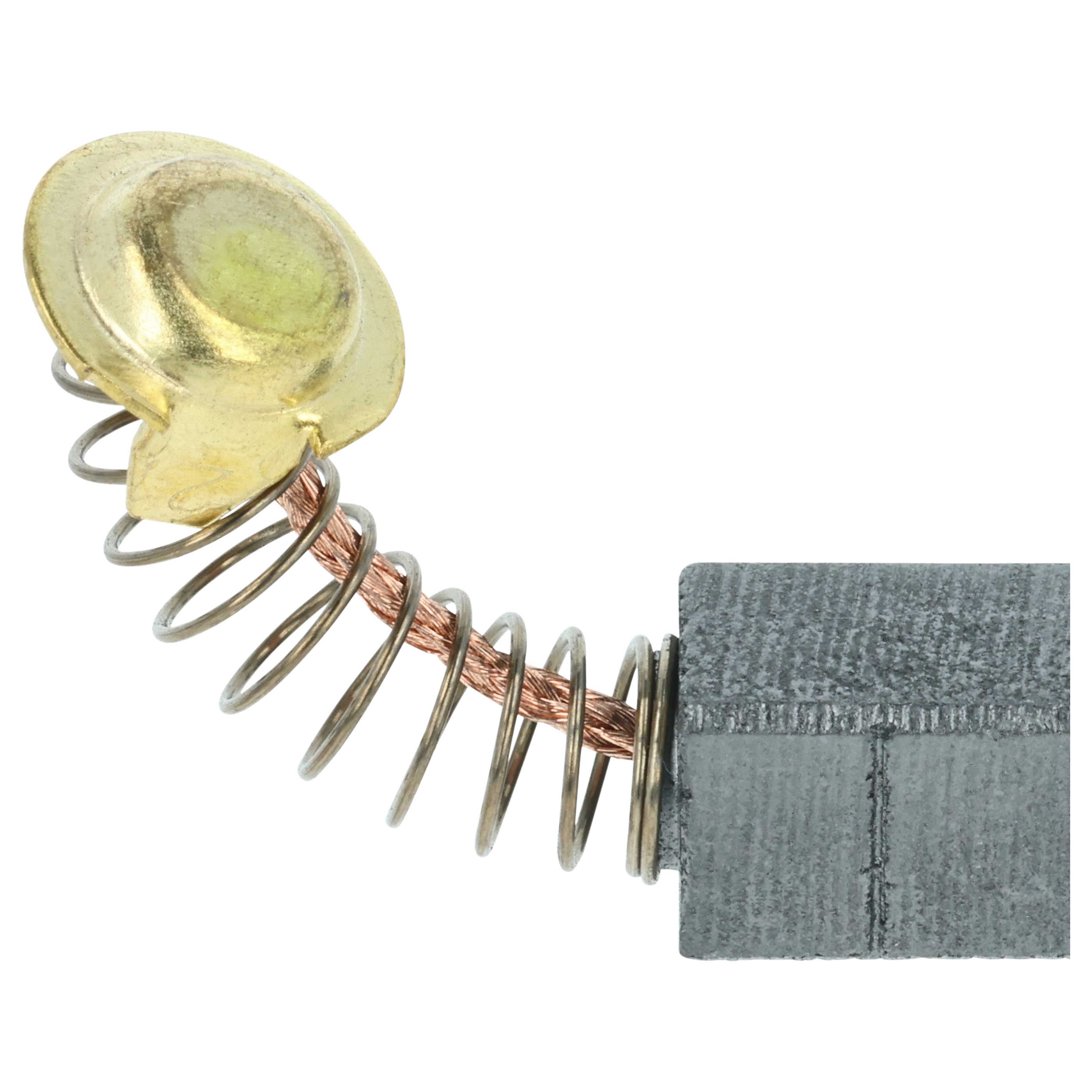 2x Szczotka węglowa do elektronarzędzi Hitachi CB10VA + sprężyna, 6,5x7,5x13 mm