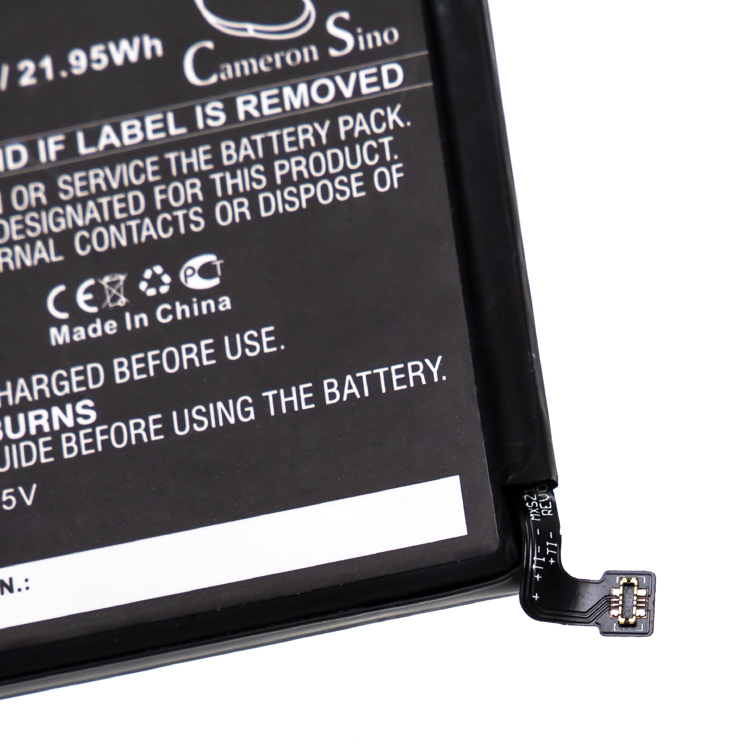 Batterie remplace Poco / Redmi BN62 pour téléphone portable - 5700mAh, 3,85V, Li-polymère
