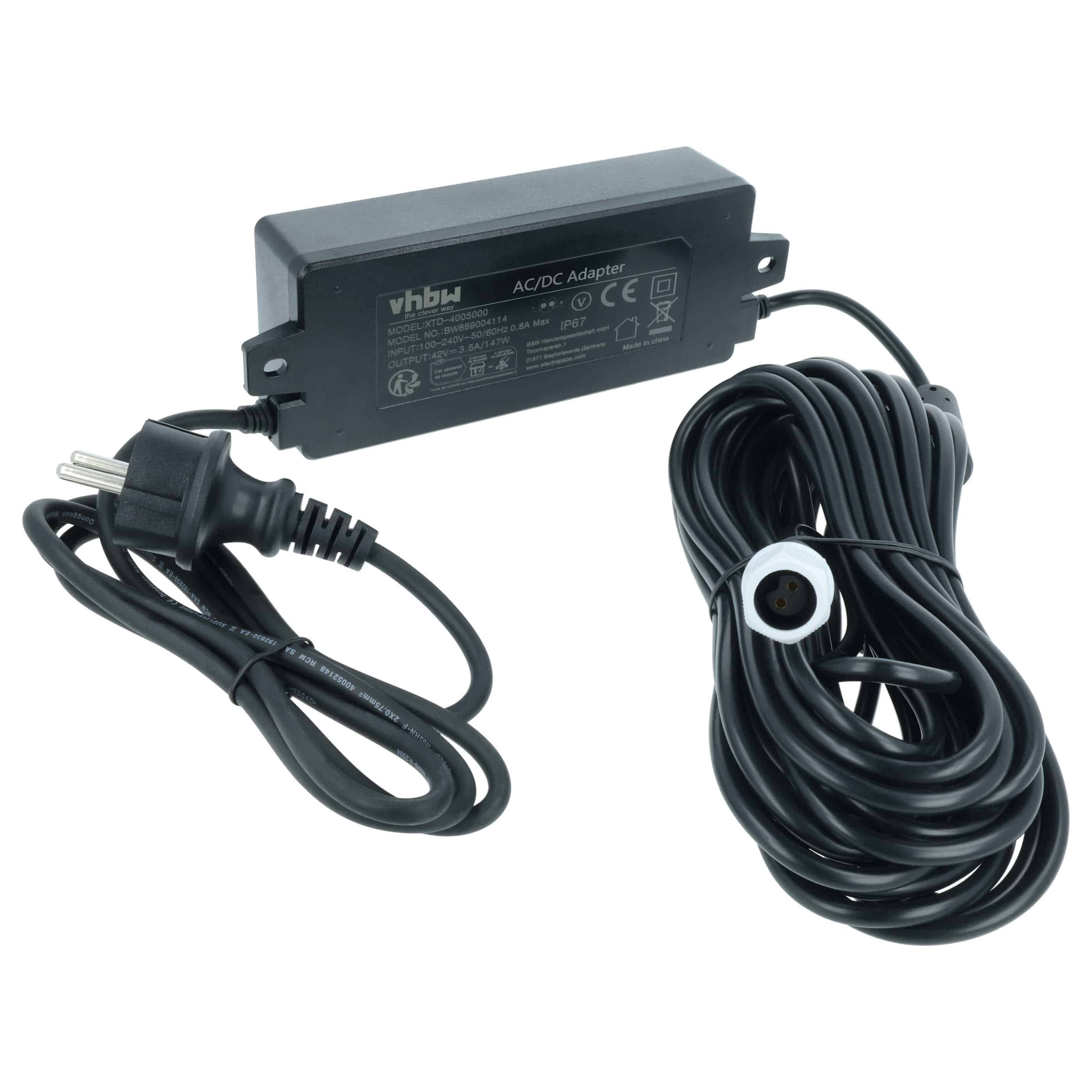Mains Power Adapter replaces Bosch F016L69116, F 016 L69 170 lawnmower robot Charging Station