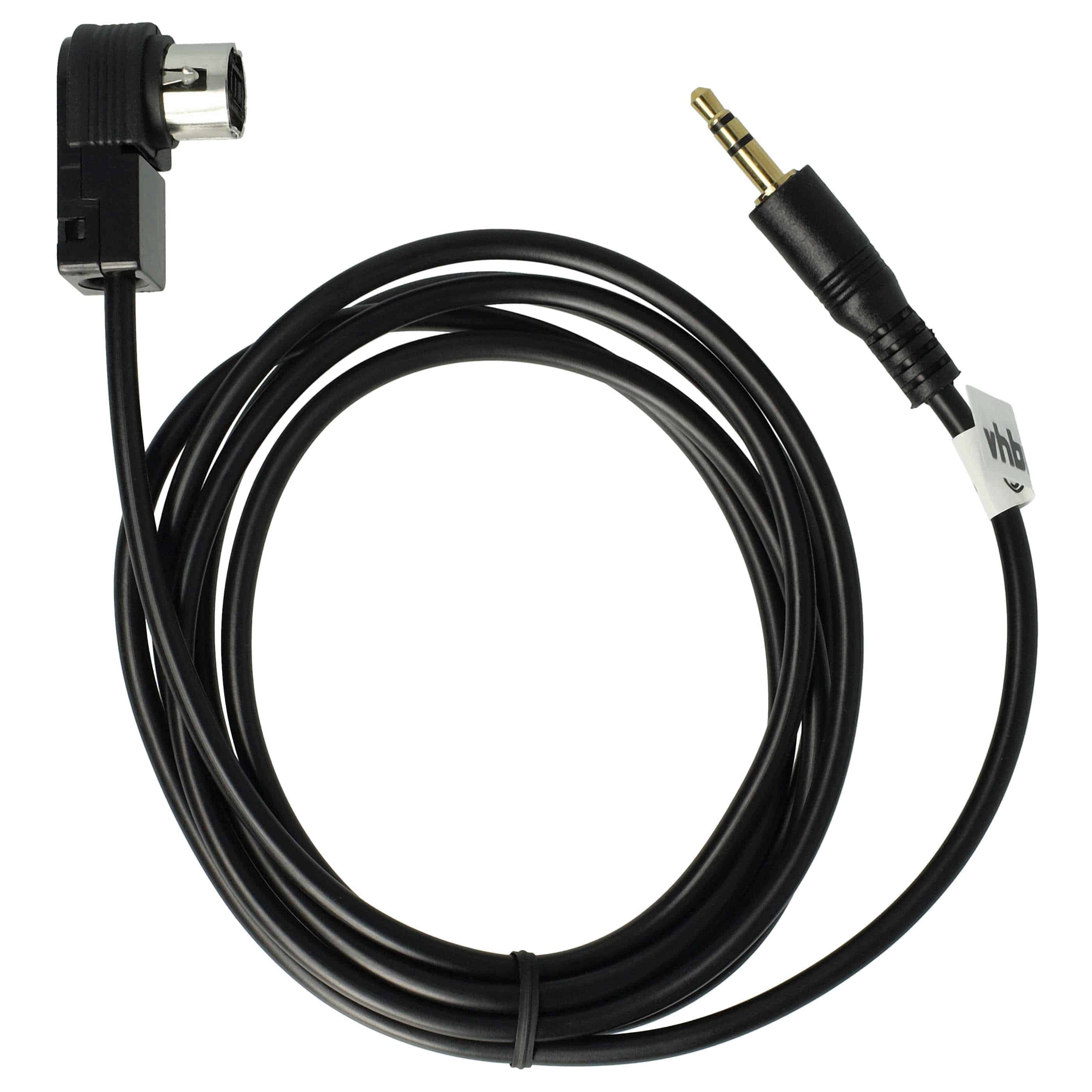 AUX Audio Adapter Cable as Replacement for Alpine KCA-235B Car Radio - 60 cm