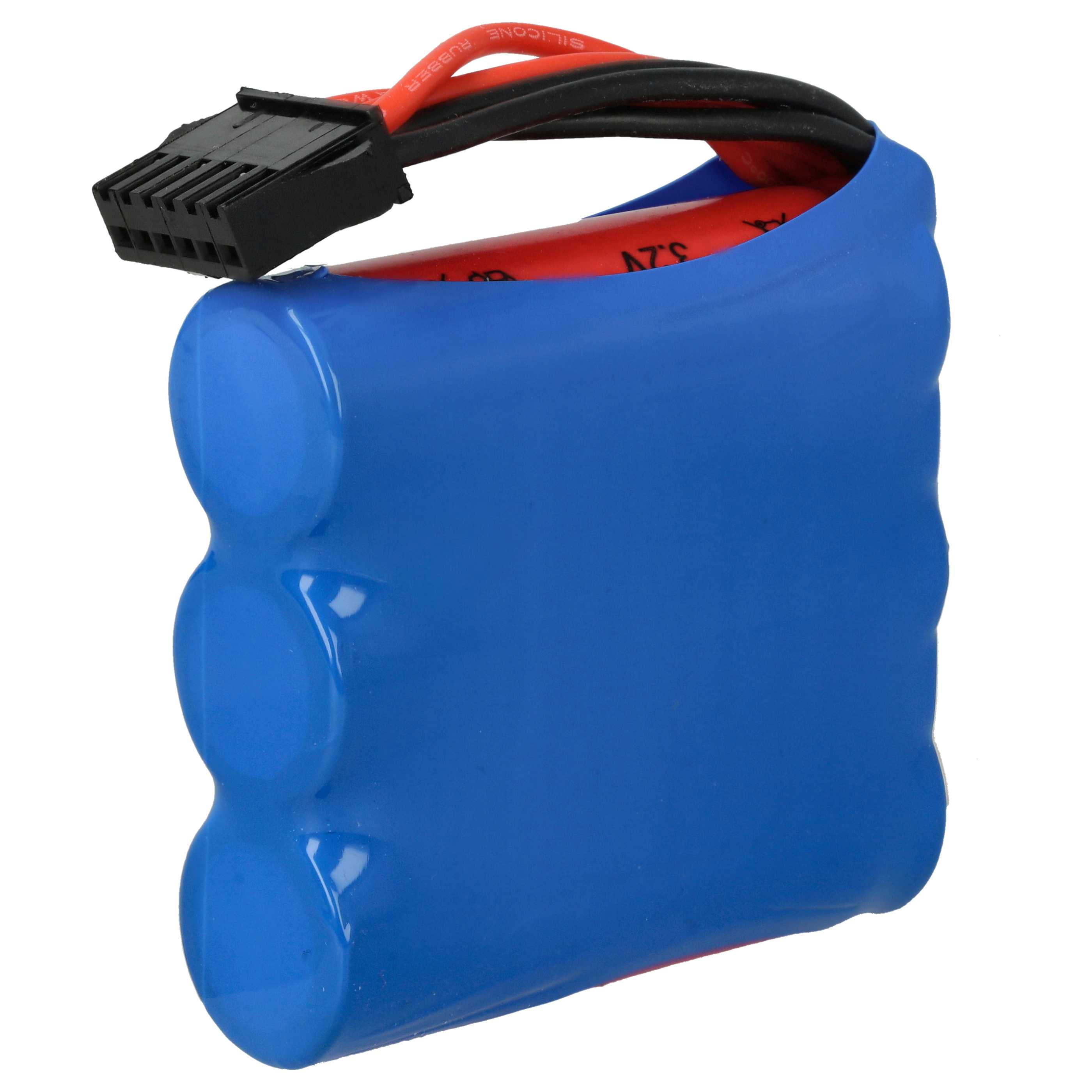 Batterie remplace GPToys 16500-3S1P modèle radio-télécommandé - 800mAh 9,6V Li-ion, SM-6P