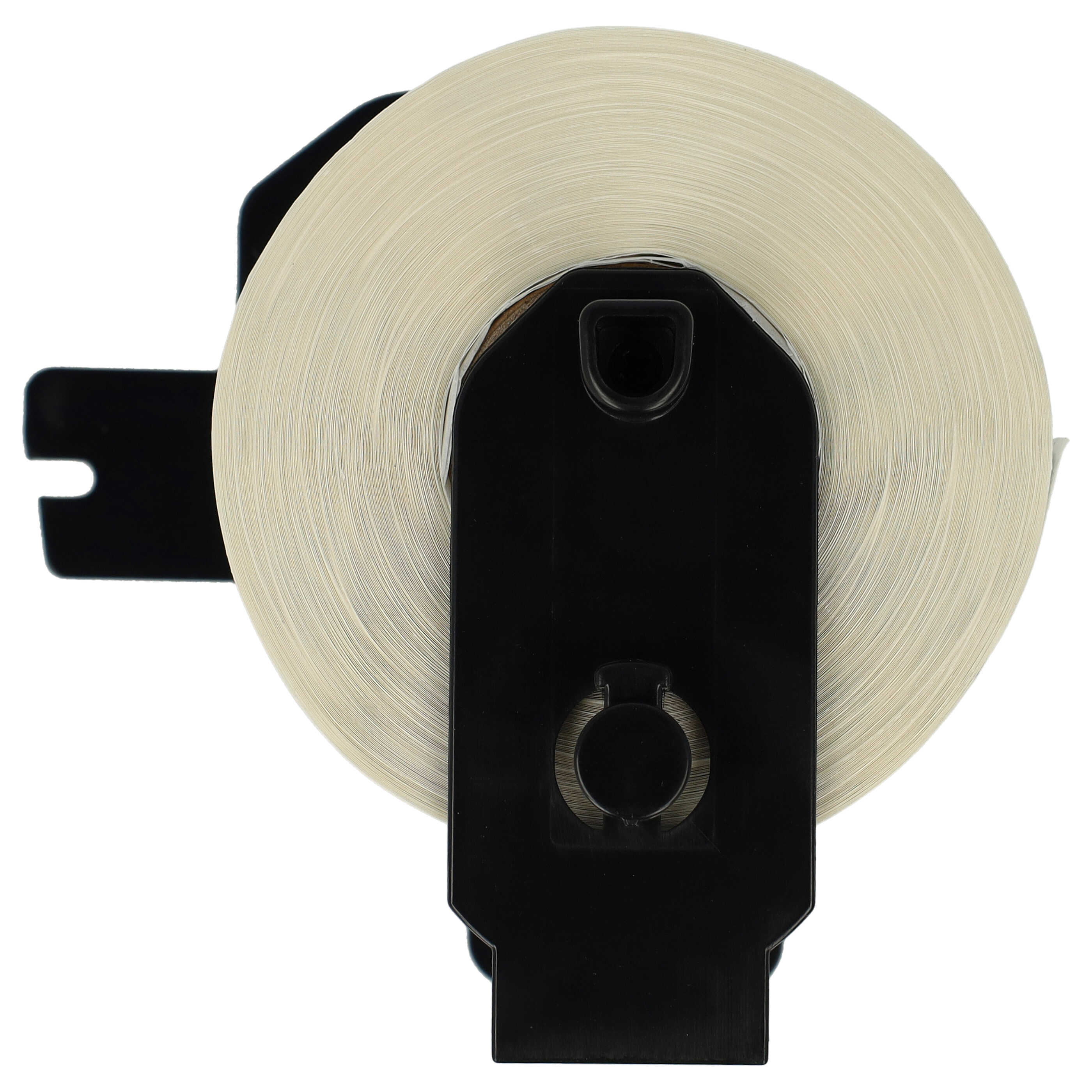 3x Label Roll replaces Brother DK-11209 Labeller - 62 mm x 29 mm + Holder