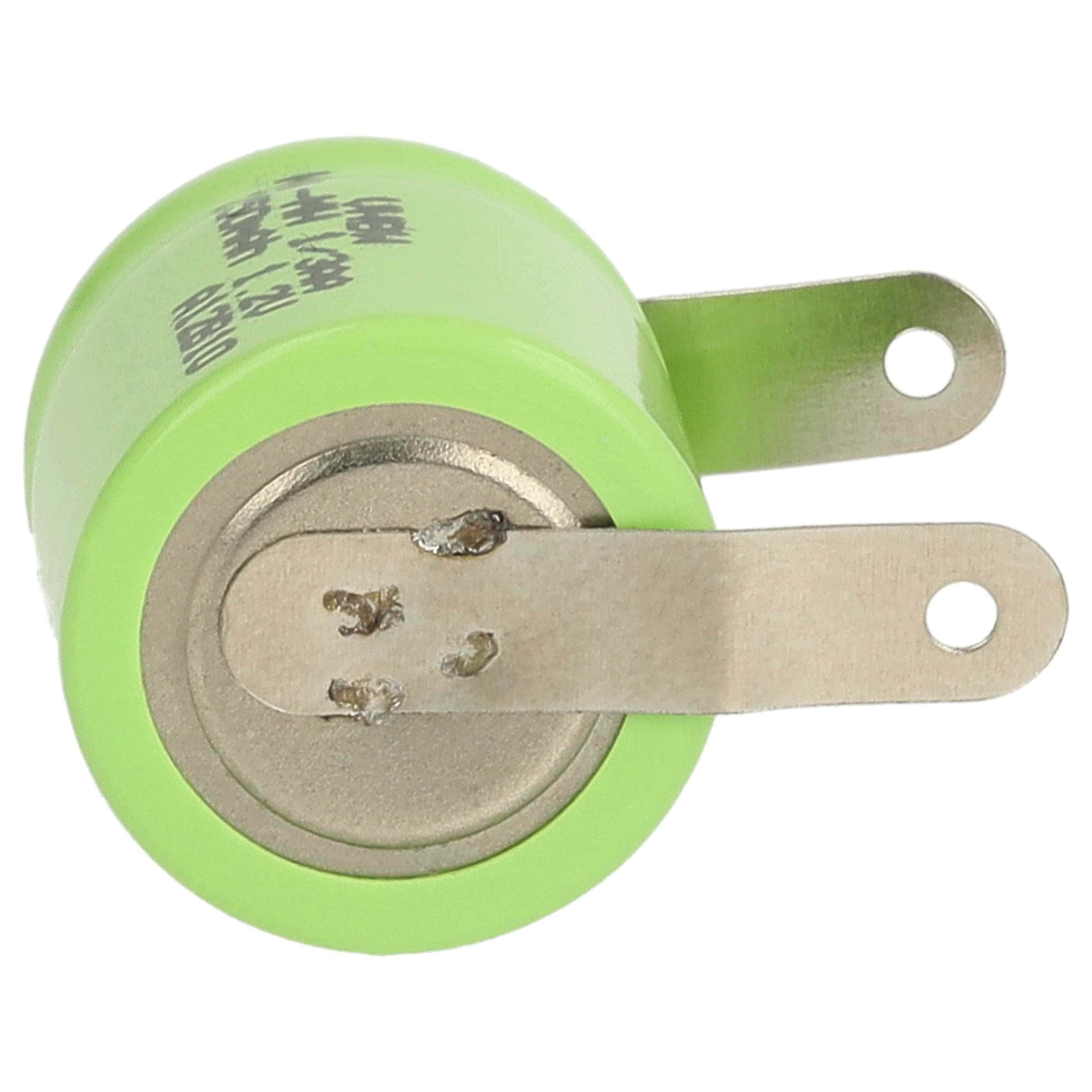 Batterie (3 pcs.) remplace 1/3AA modèle radio-télécommandé - 250mAh 1,2V NiMH