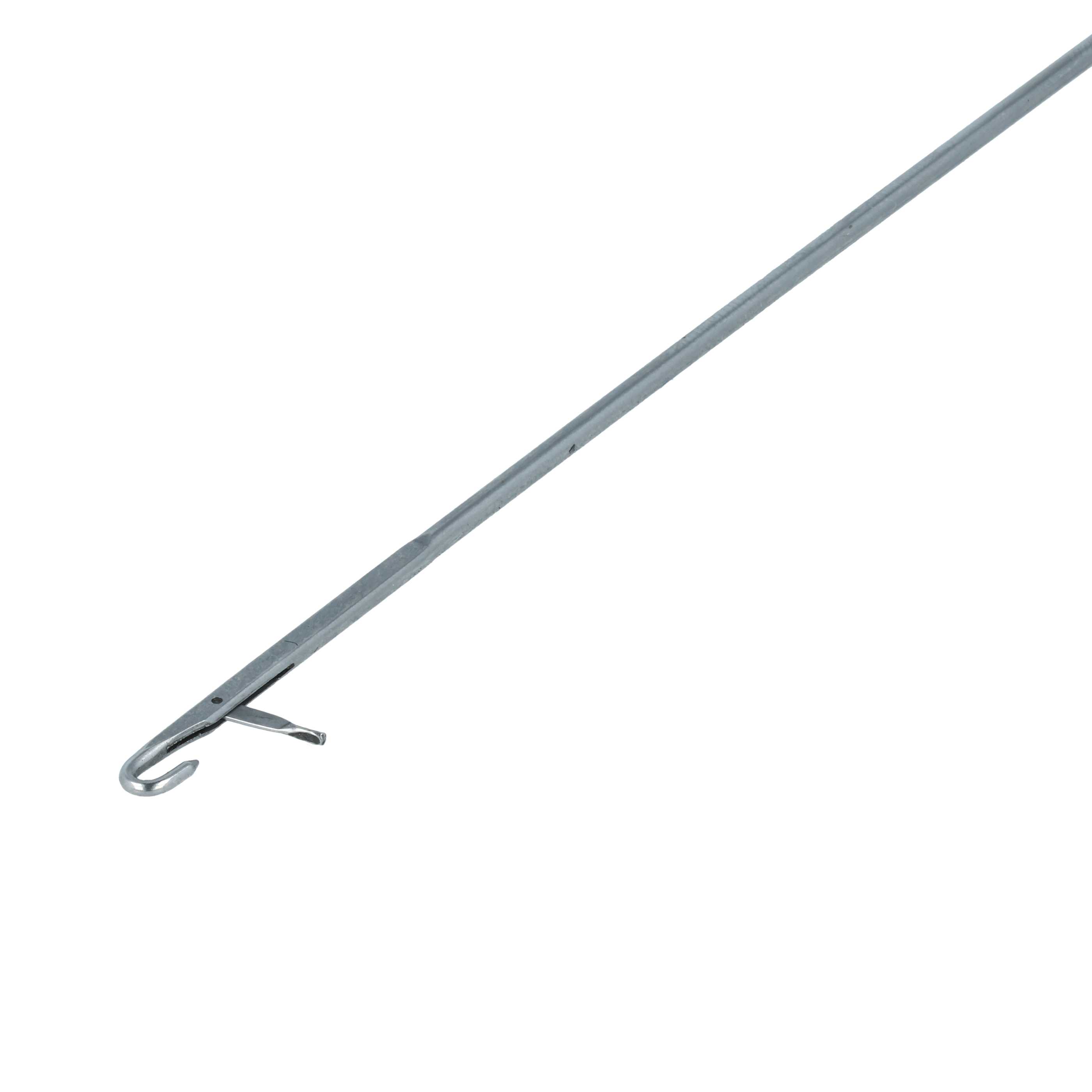 Igła do łapania oczek z haczykiem - 26,5 cm, metal