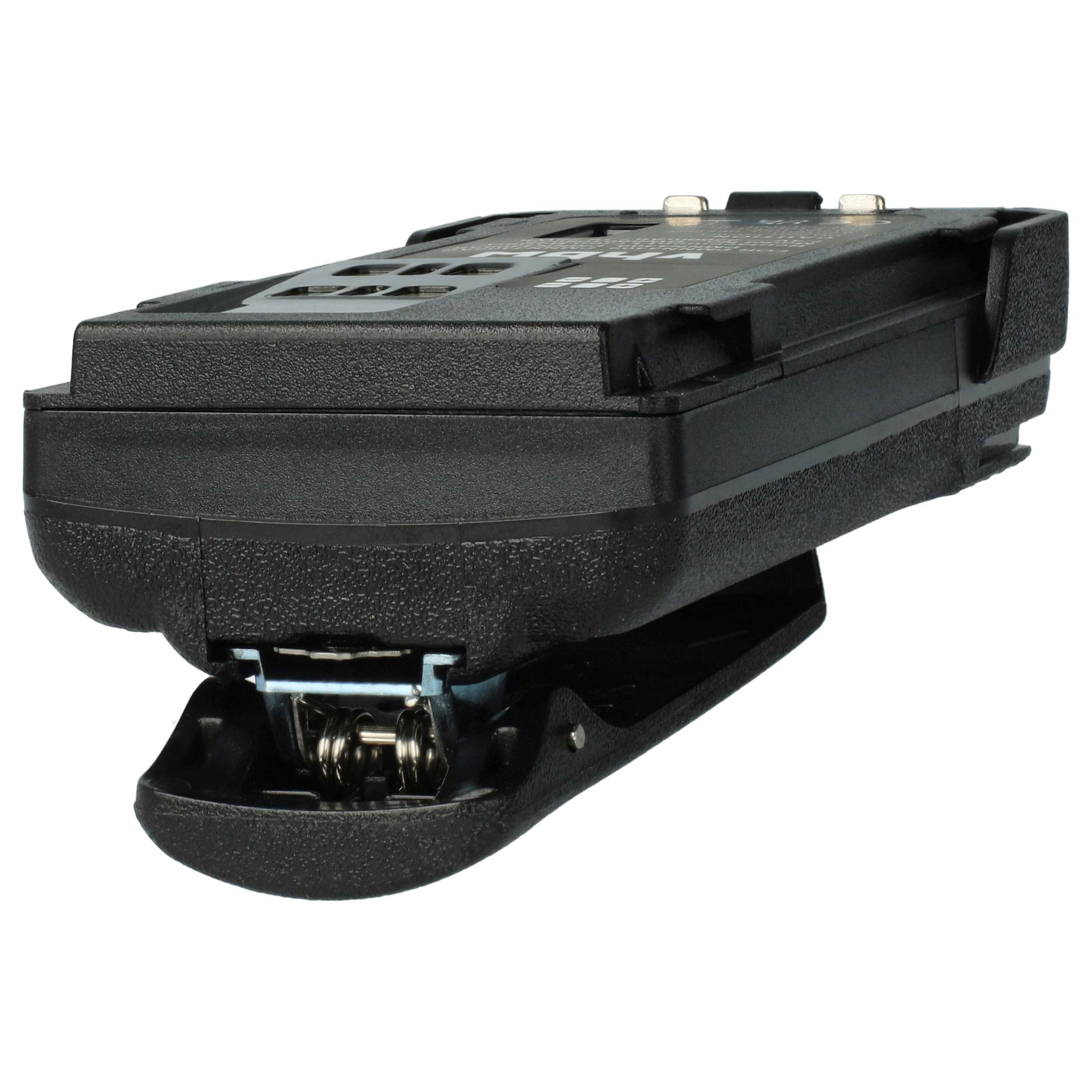 Radio 5x Battery replaces Motorola PMNN4406BR, PMNN4406, PMNN4409 - 2200 mAh 7.4 V Li-Ion + Belt Clip