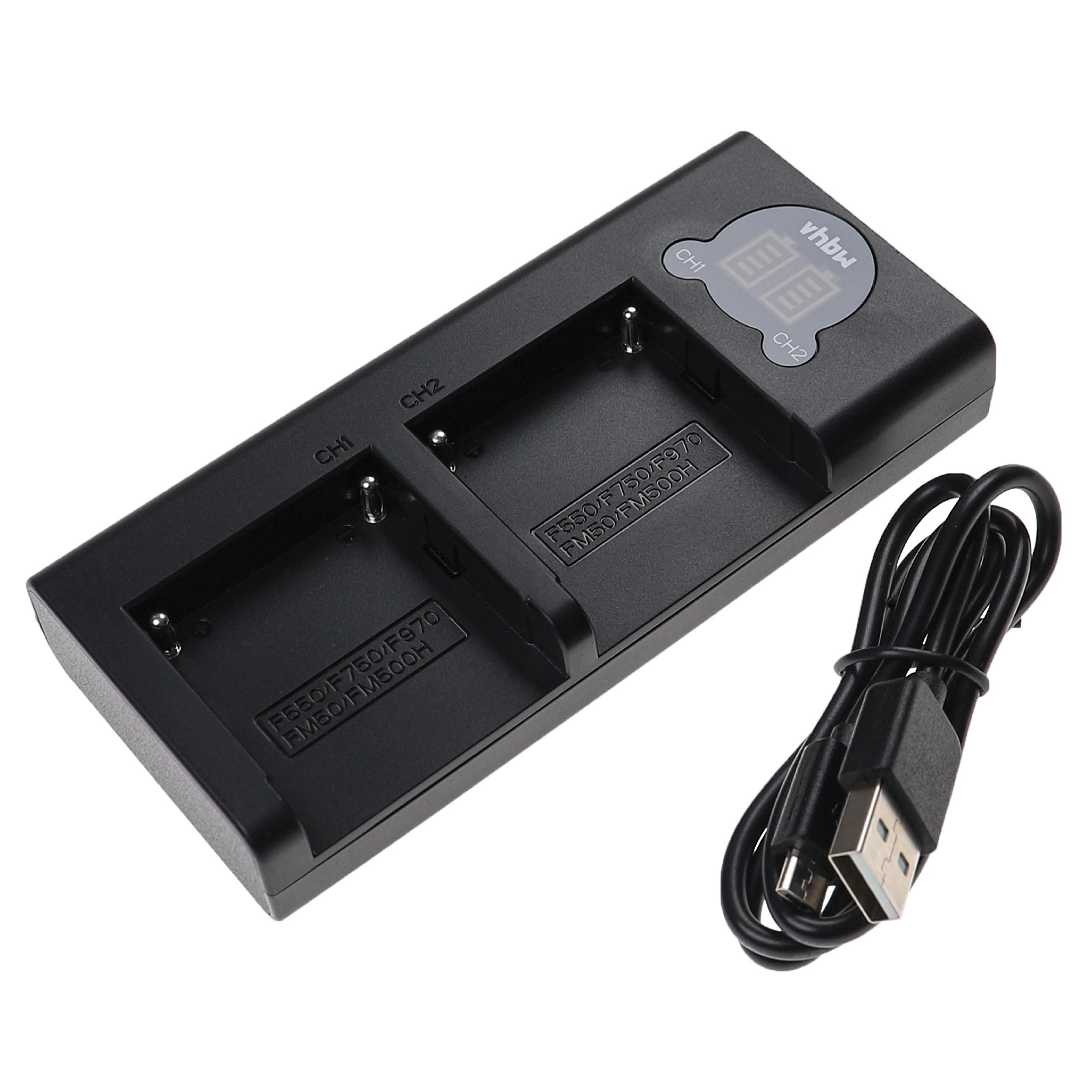 Battery Charger suitable for Panasonic VW-VBD1E Camera etc. 