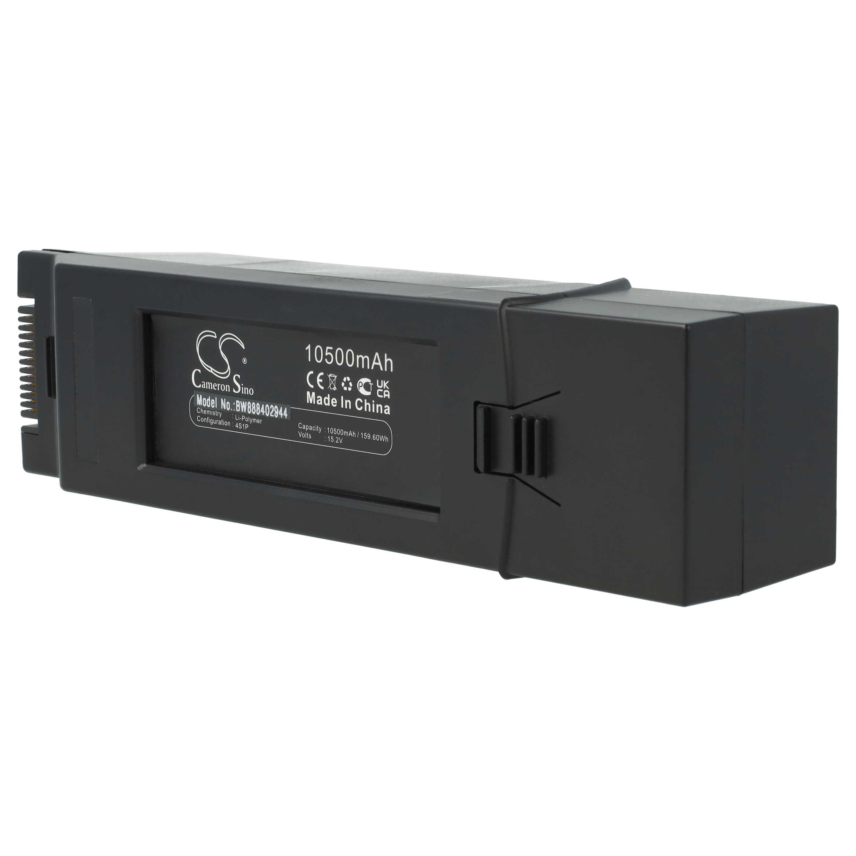 2x Batteries remplace Yuneec GFH10500, YUNH520EB4S6200 pour drone Yuneec- 10500mAh 15,2V Li-polymère