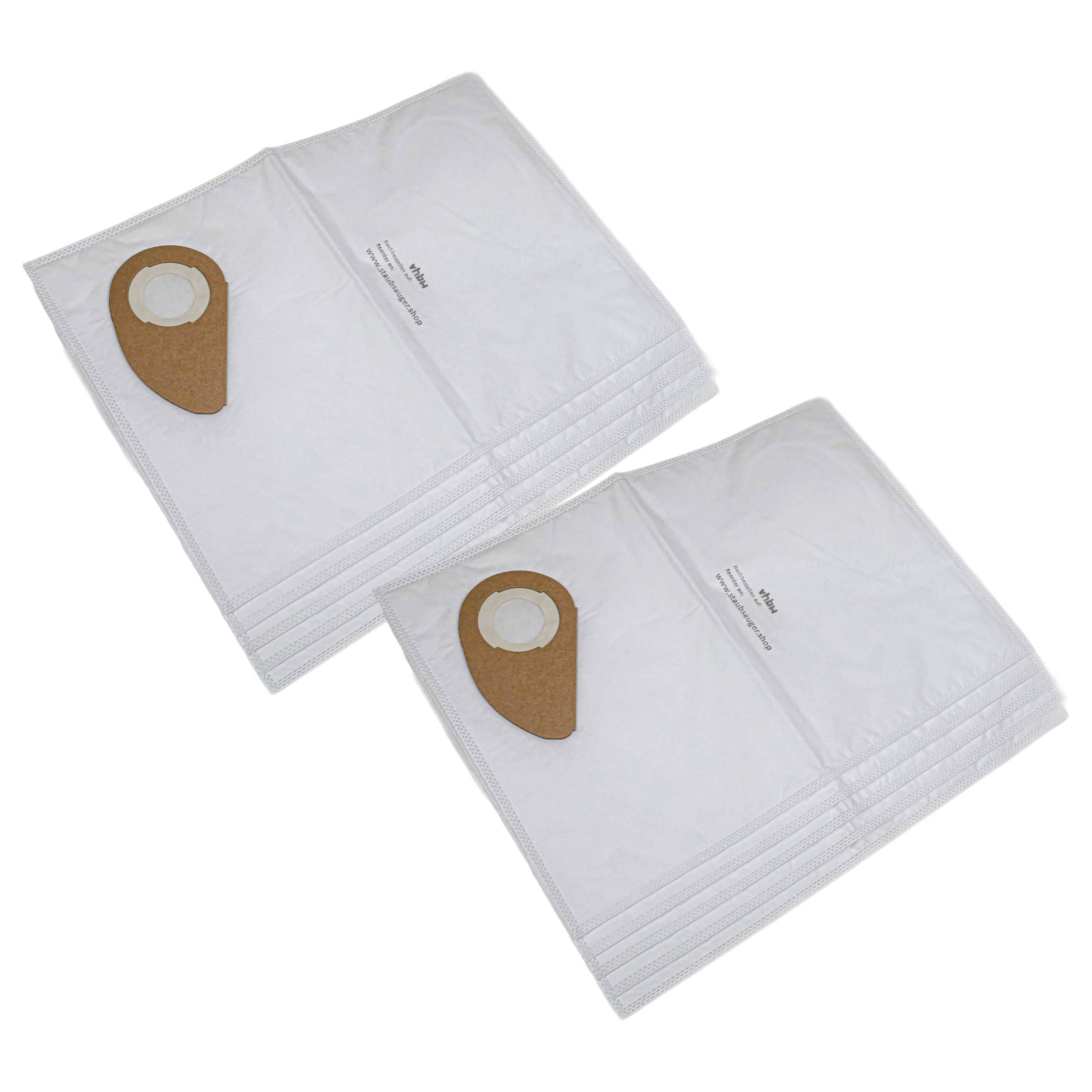 10x Sac remplace Nilfisk 81943048 pour aspirateur Nilfisk - microfibre non tissée