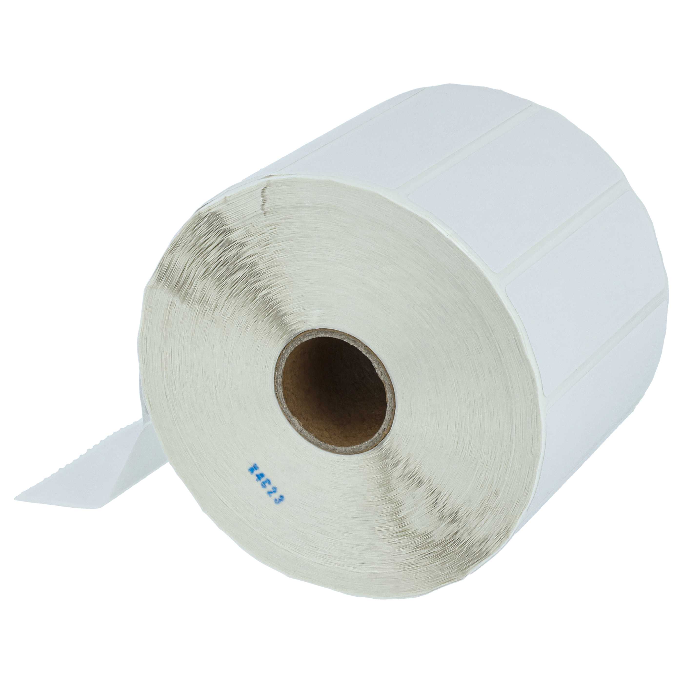 5x Etiketten für Toshiba Etikettendrucker - Selbstklebend 25,4mm x 76,2mm