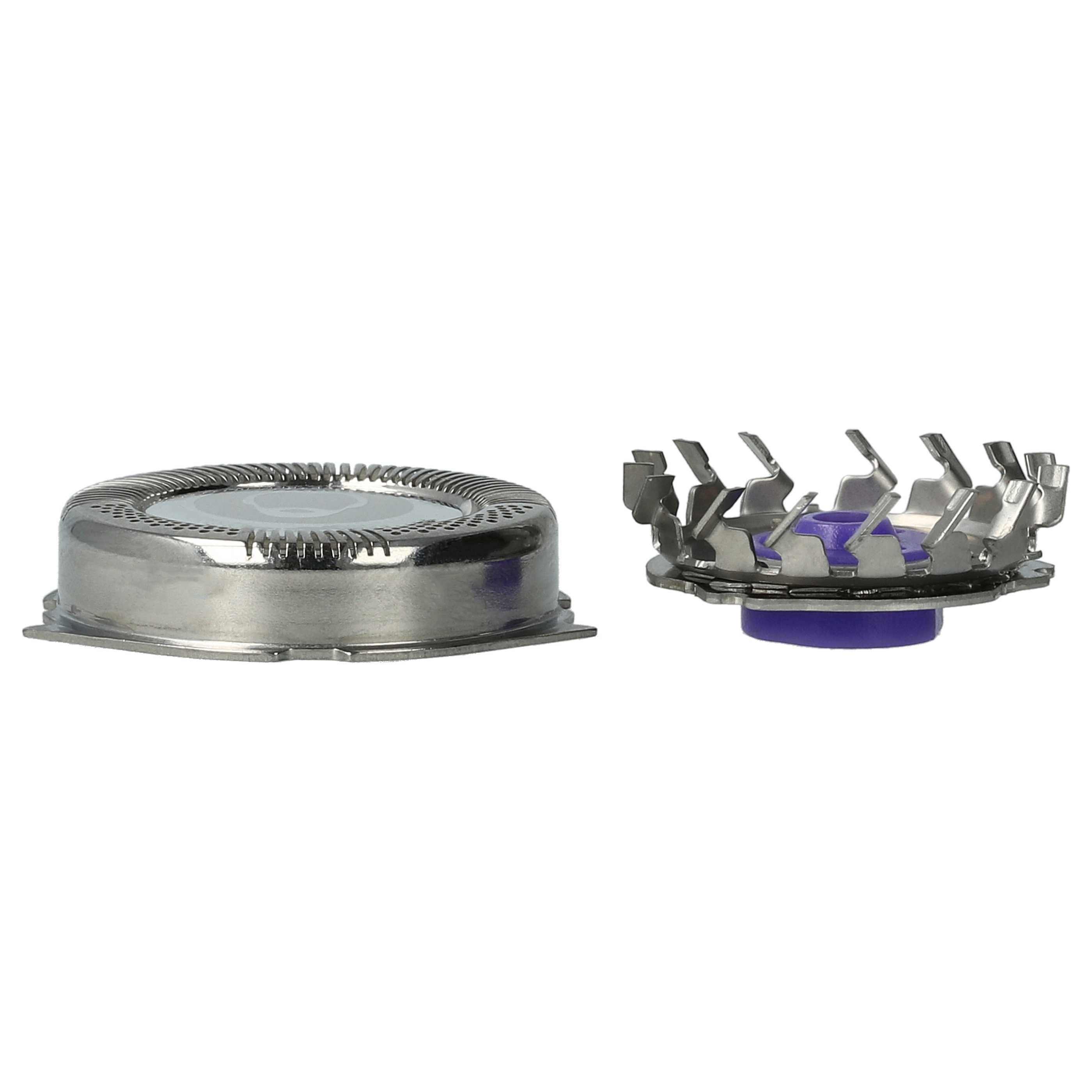 6x cabezales reemplaza Philips HQ8, SH50 para afeitadoras Philips - plata