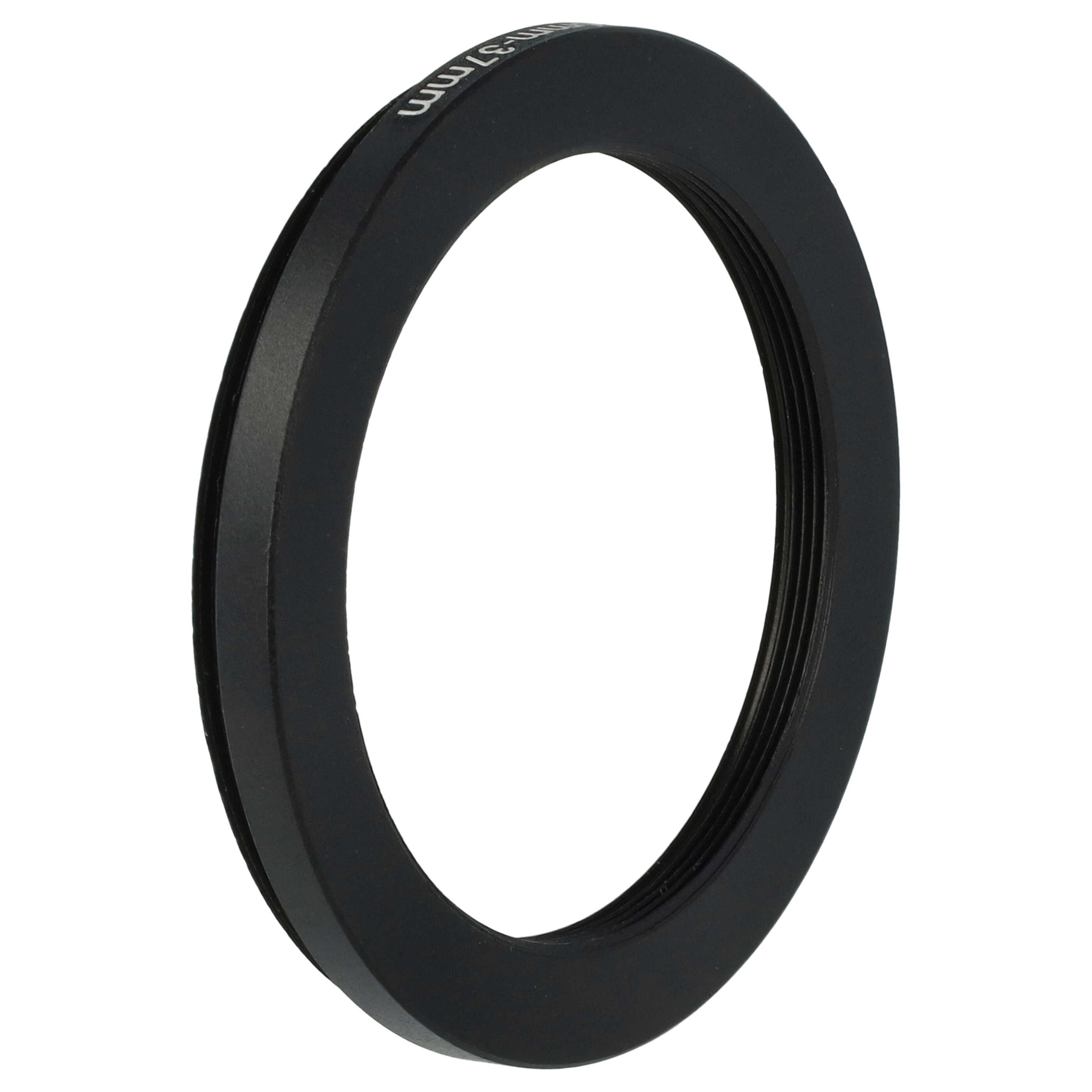 Anello adattatore step-down da 46 mm a 37 mm per obiettivo fotocamera - Adattatore filtro, metallo, nero