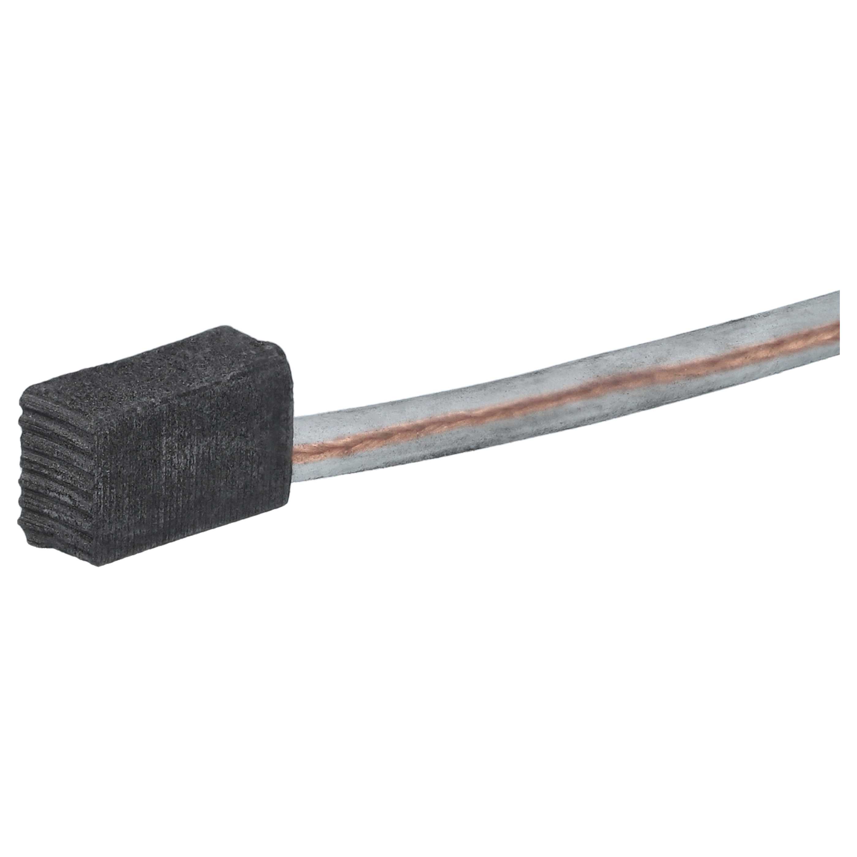 2x Szczotka węglowa zam. Fein 30711128005, 30711140000, 30711133007 + płaska wsuwka, 5 x 8 x 13 mm