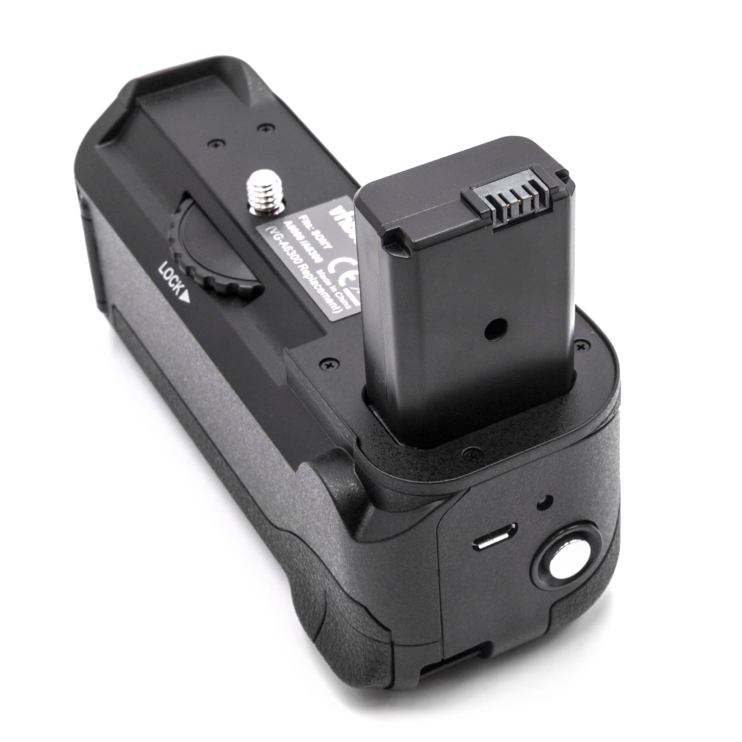 Battery Grip replaces Sony VG-A6300 for Sony Camera - Incl. Mode Dial, Incl. Trigger