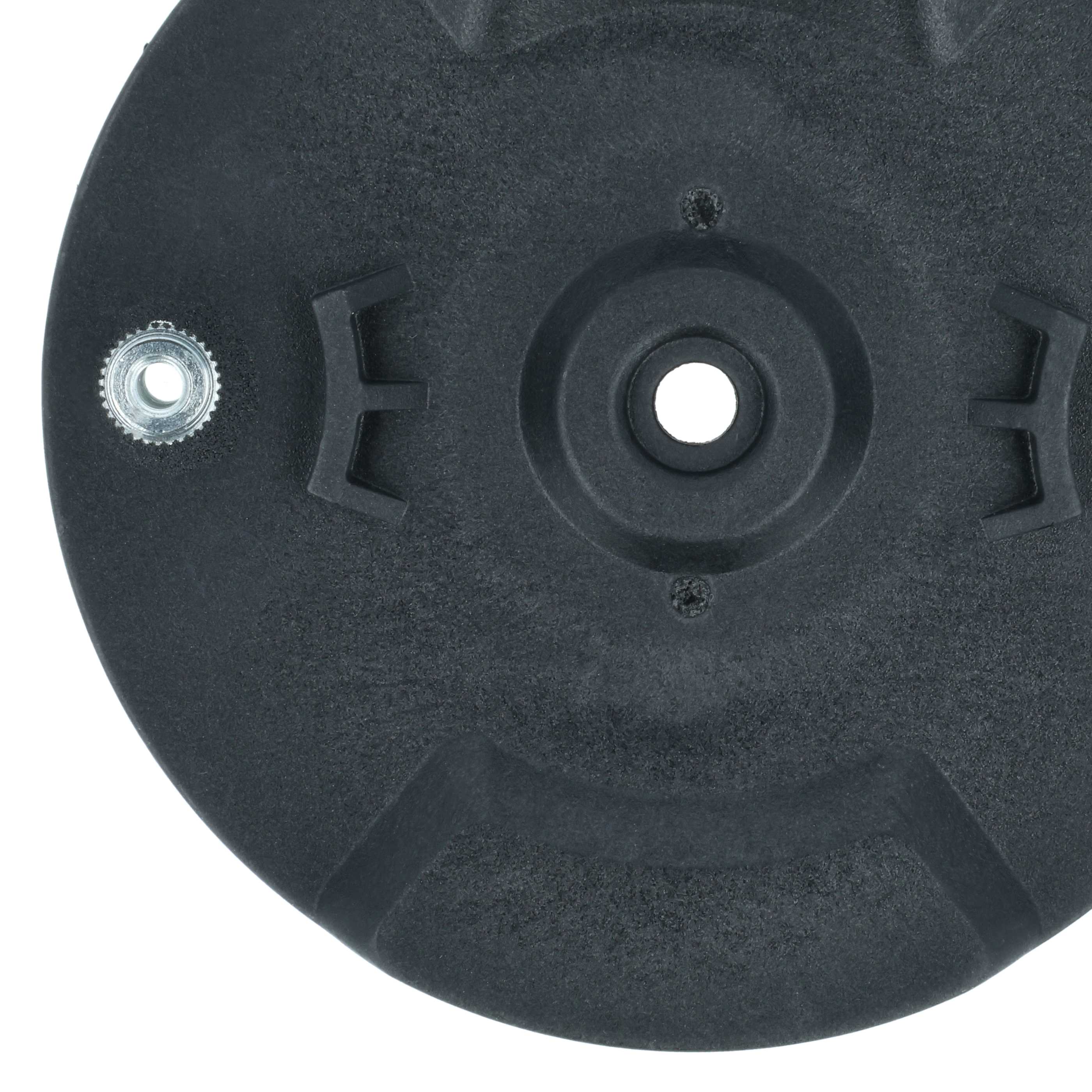 vhbw 3 Part Accessory Set for Mr.Gardener Mower etc. - Black Silver